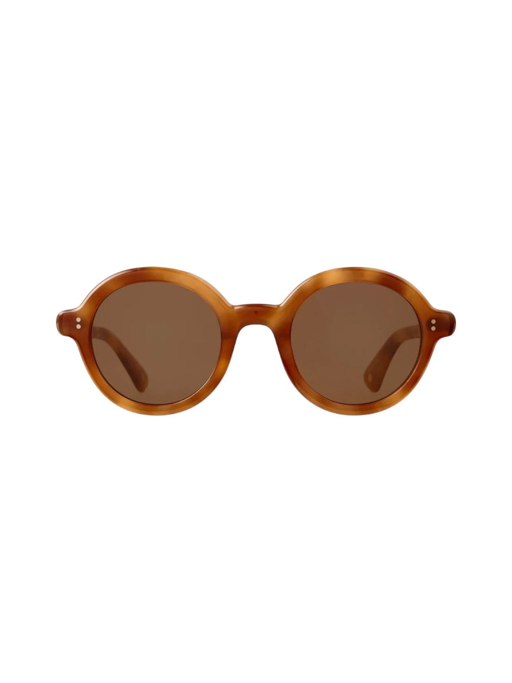 Garrett Leight Julien Sunglasses In Brown