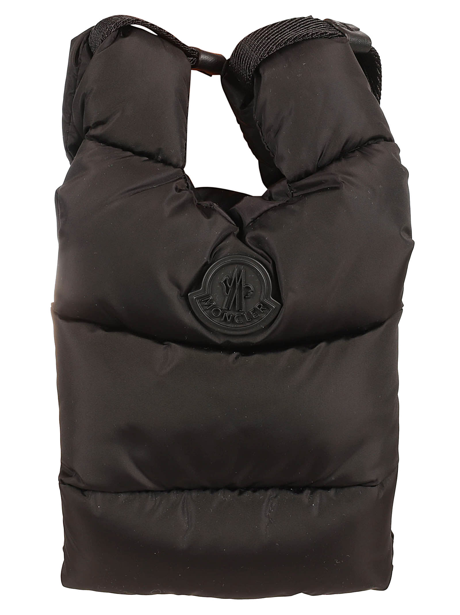 Shop Moncler Small Legere Tote In Black