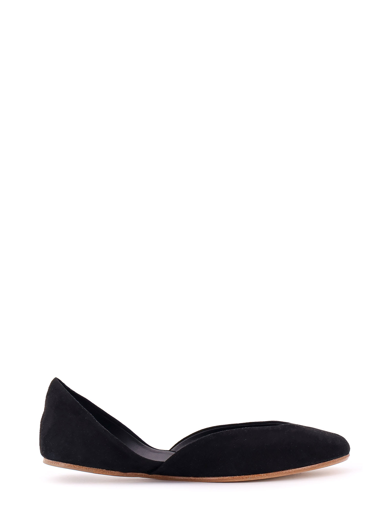 Shop The Row Gemma Ballet Ballerinas In Black