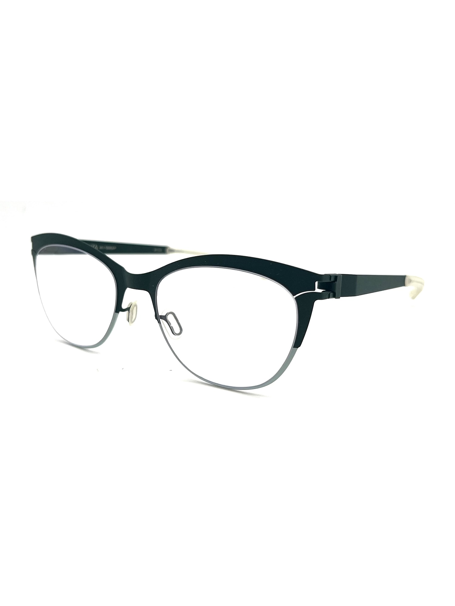 Shop Mykita Shirley Eyewear In _moss/green Clear