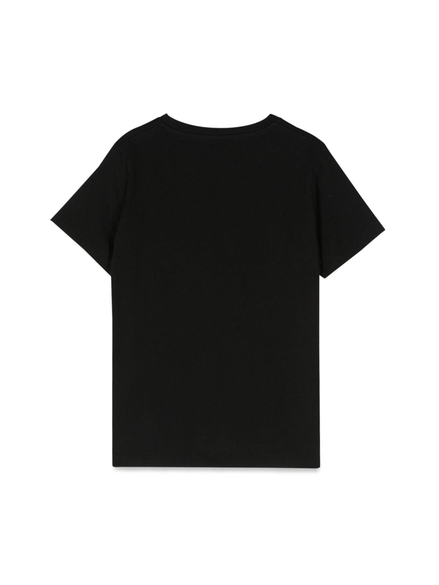 Shop Versace Blinding Lights Print Jersey T-shirt In Black