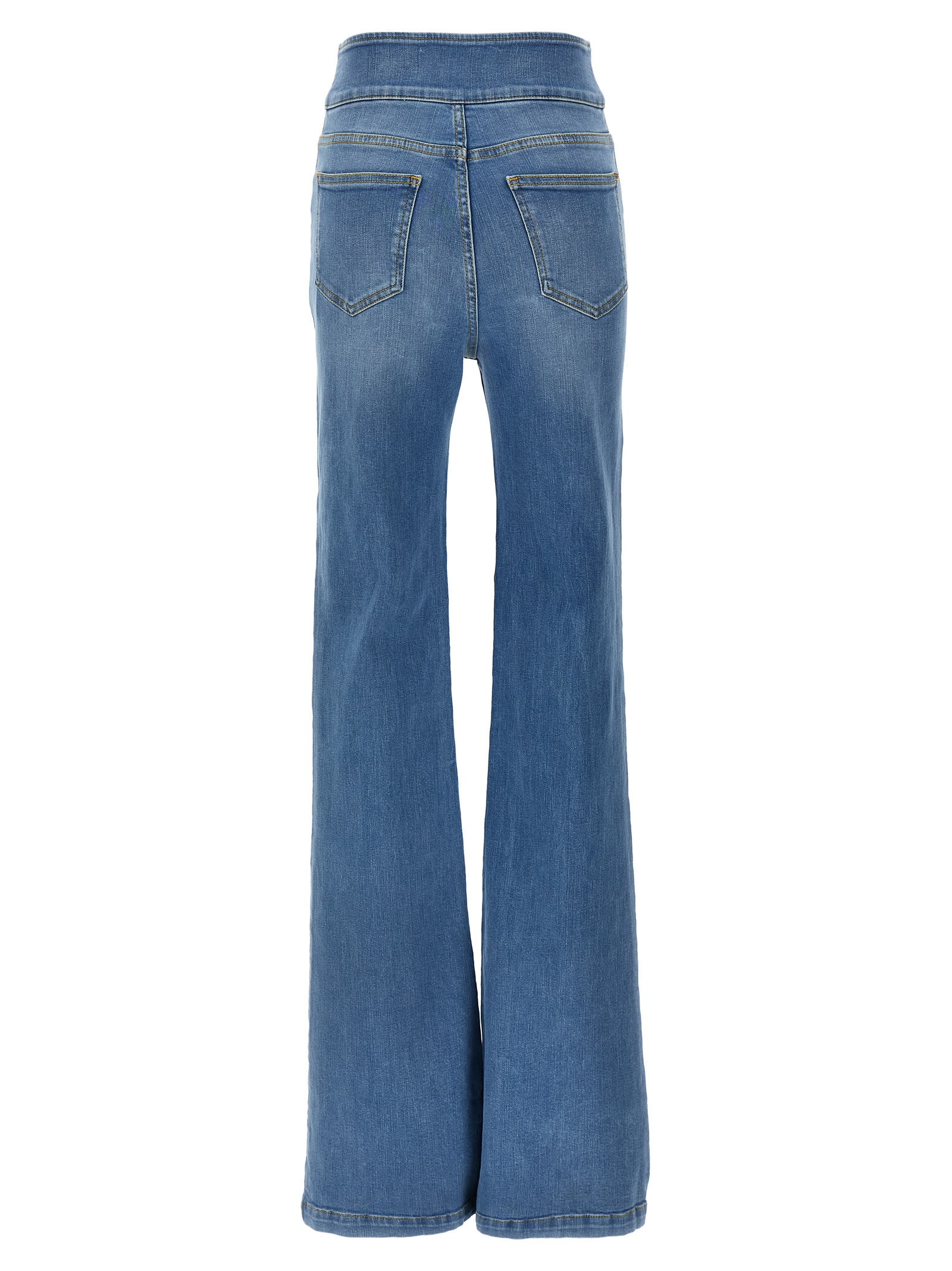 ELISABETTA FRANCHI BUTTON JEANS