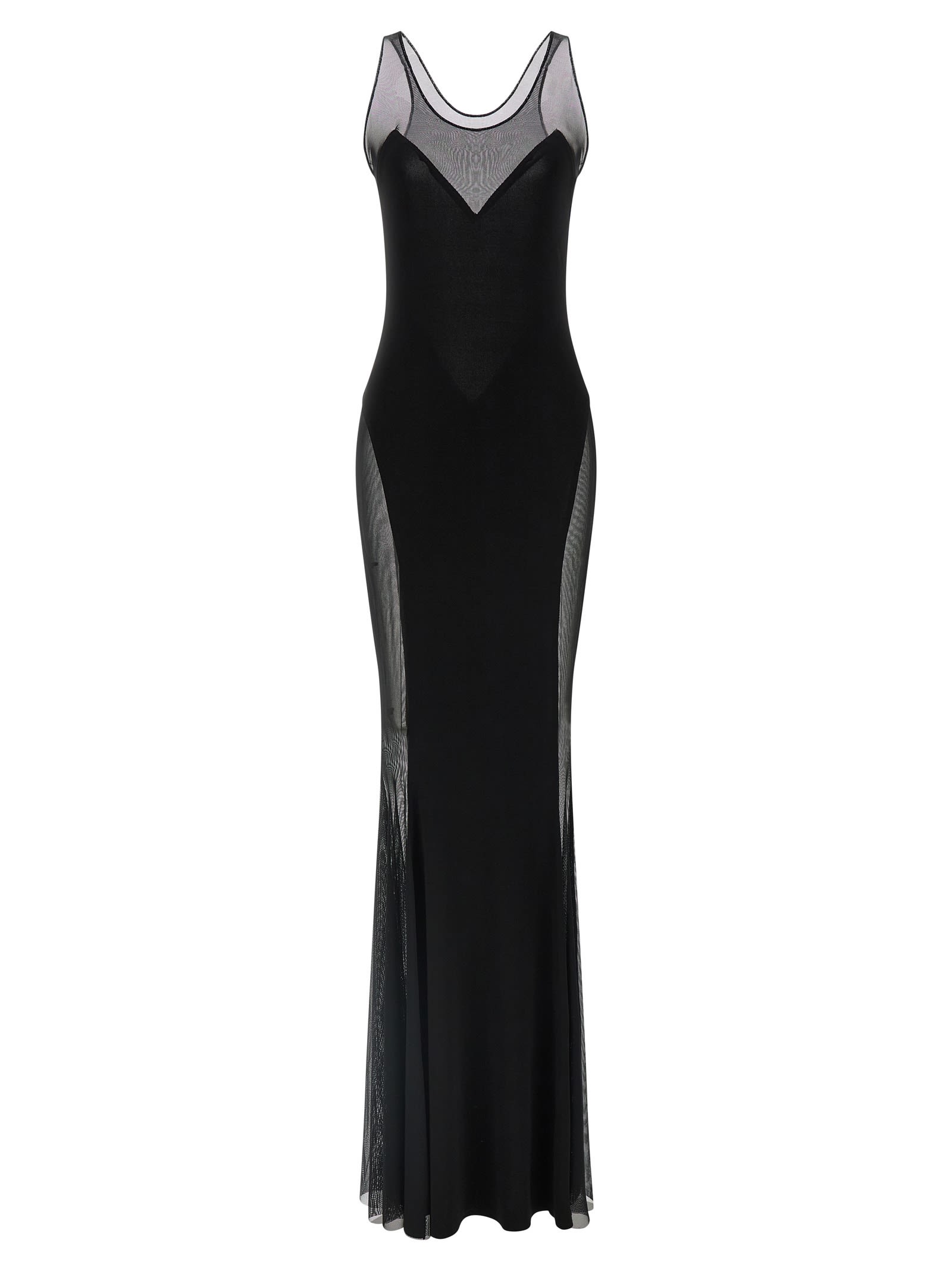 low Back Racer Fishtail Dress