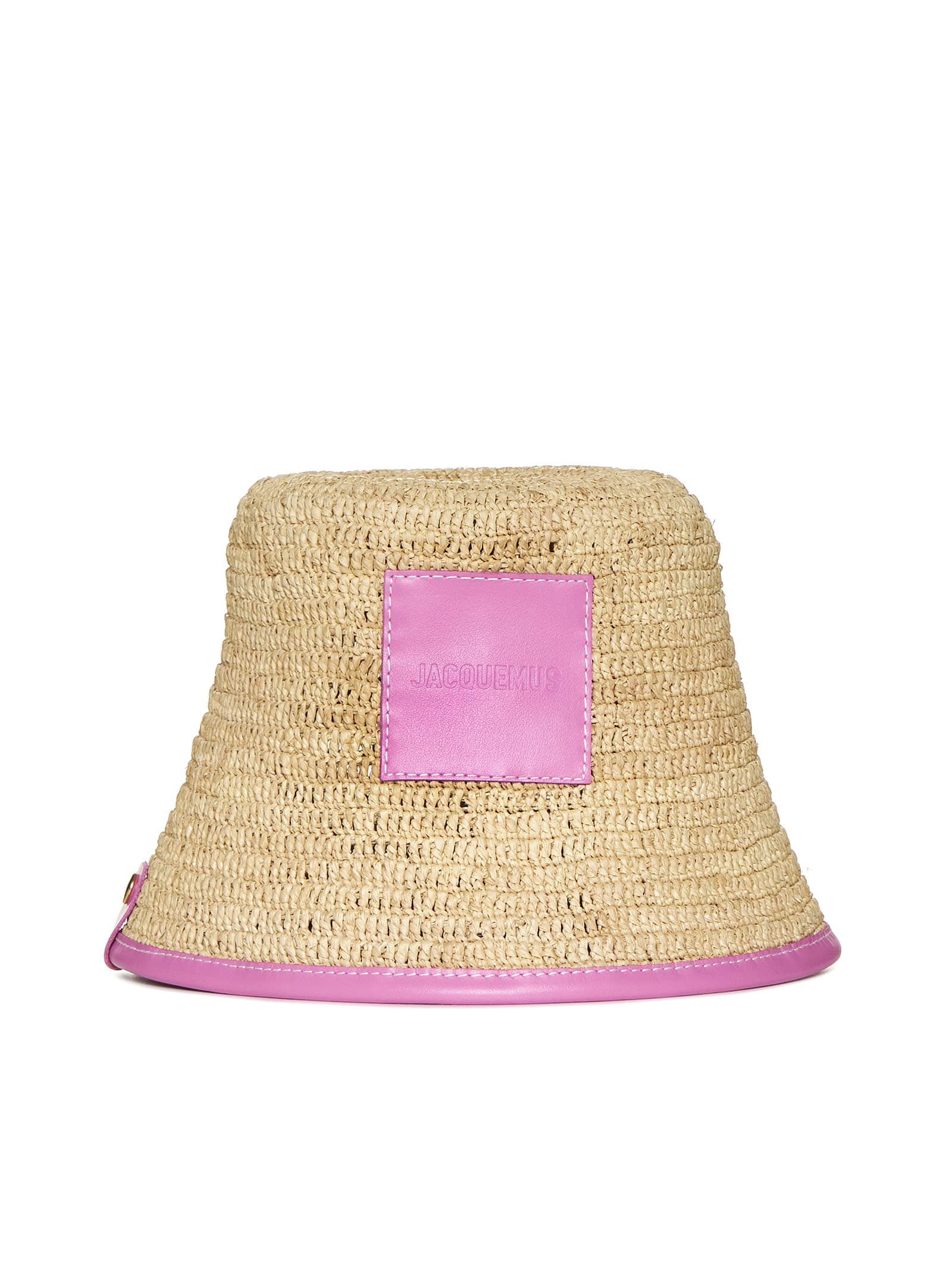 Jacquemus Hat In Neon Pink