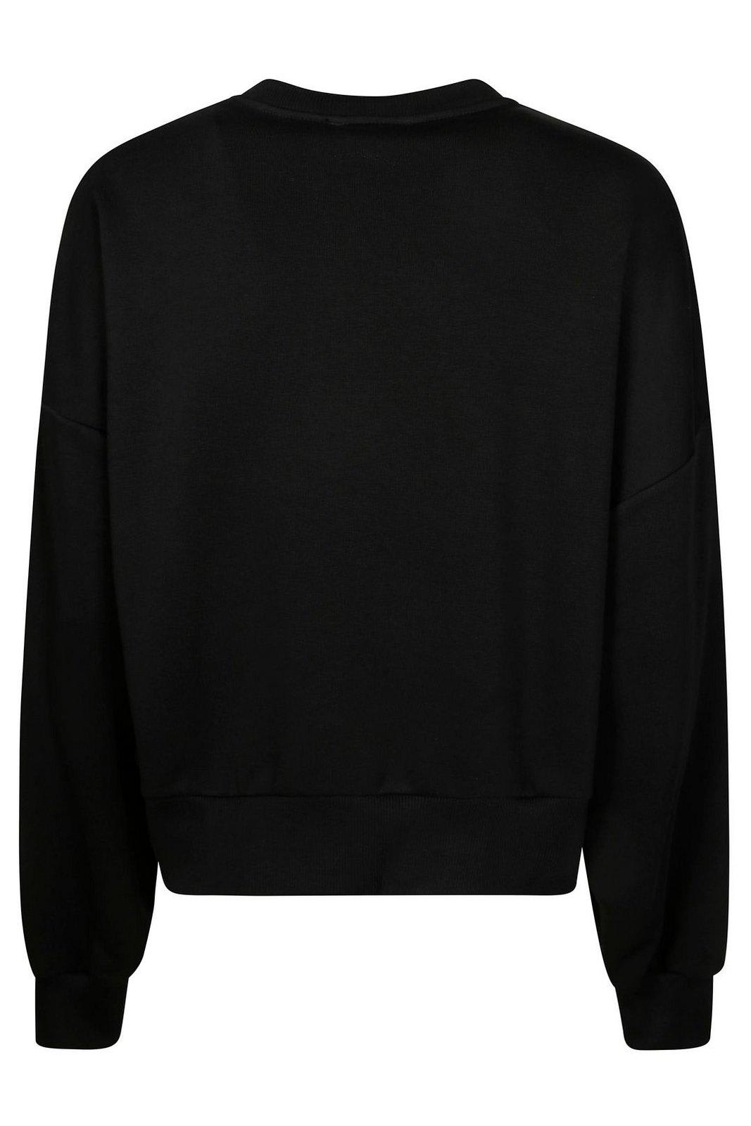 Elisabetta Franchi Cotton Sweatshirt With Logo