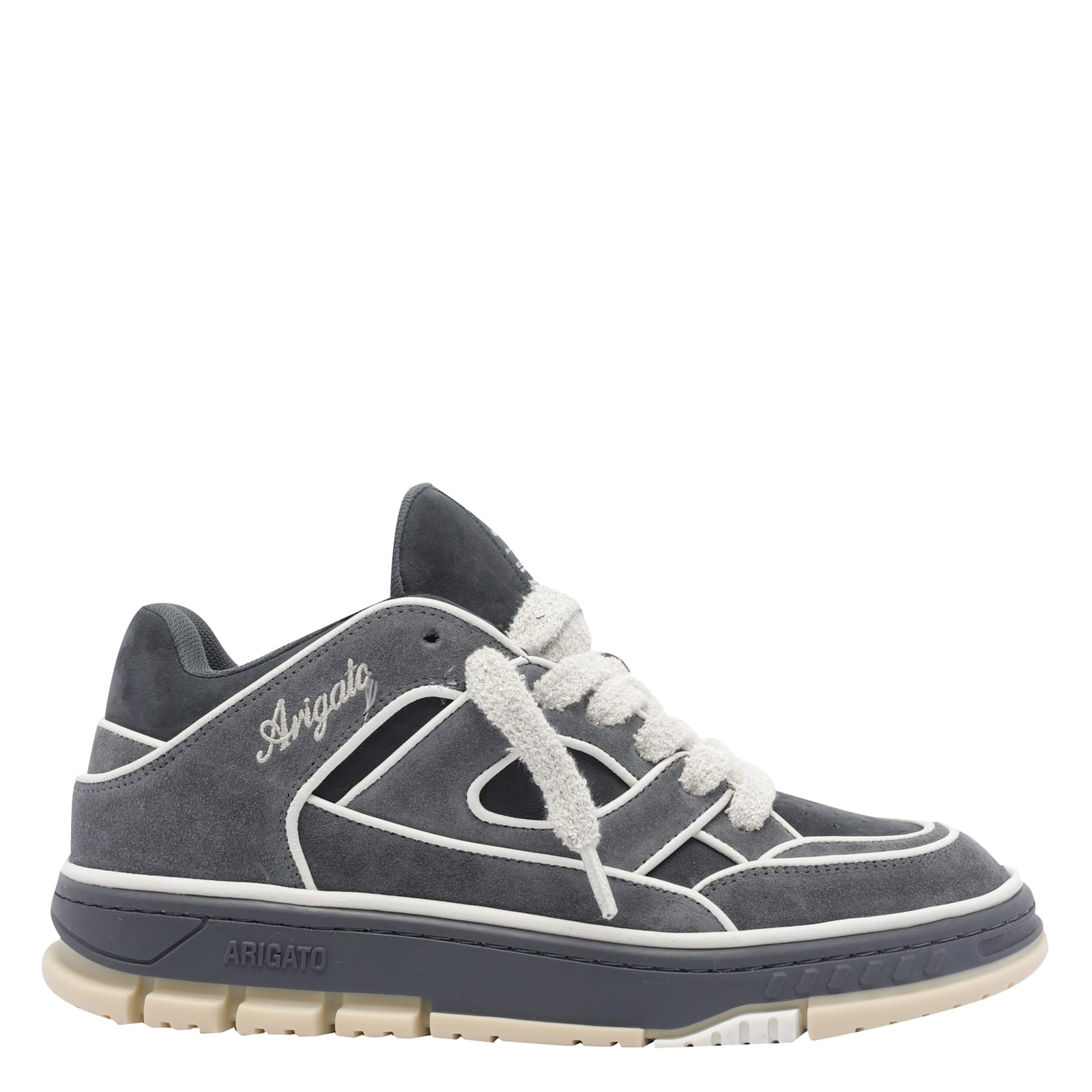 Axel Arigato Area Lo Sneaker Sneakers In Black Suede In Multi