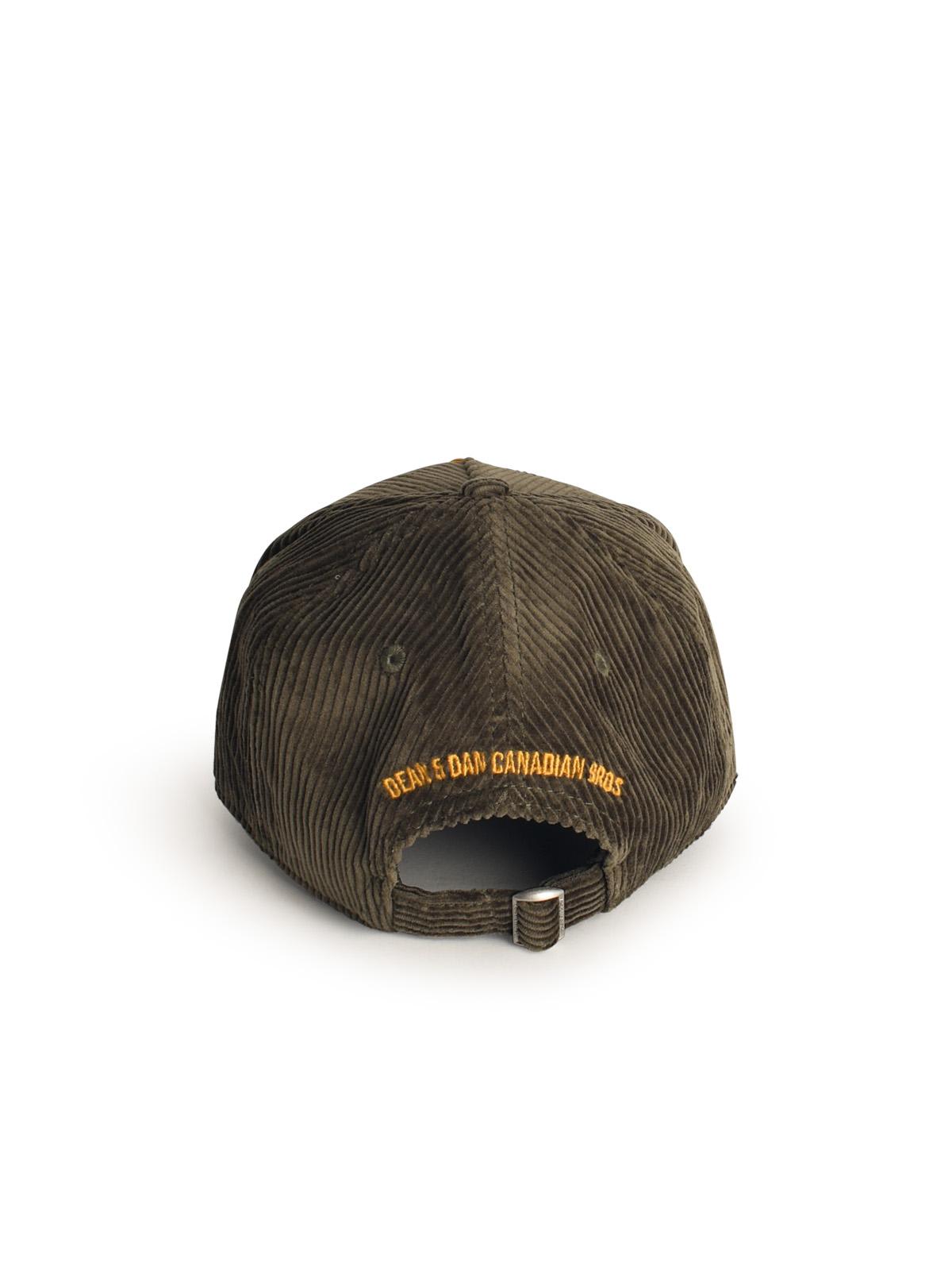 Shop Dsquared2 Green Cotton Cap In Military