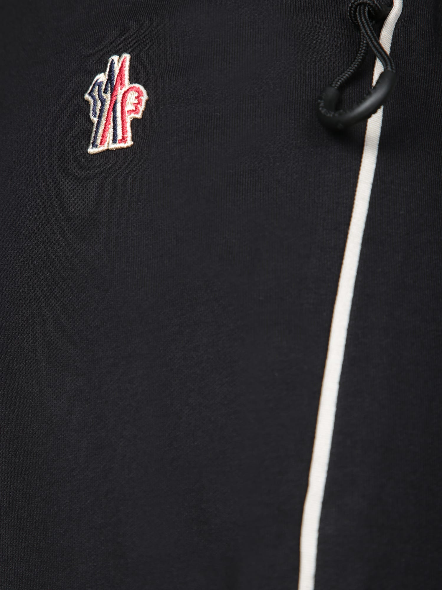 Moncler Technical Black Trousers In Black