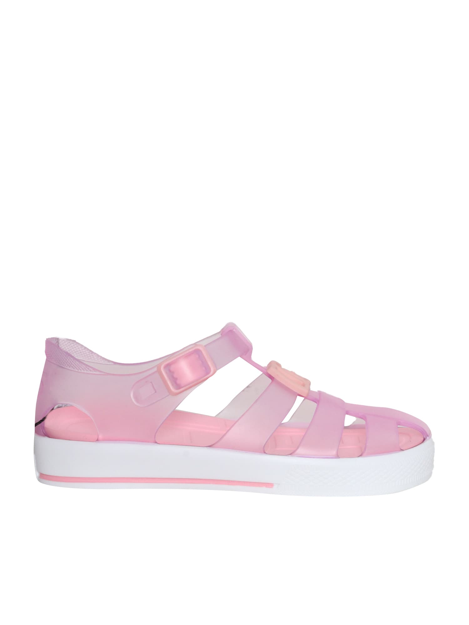 Dolce & Gabbana Kids' Pink Spider Sandals