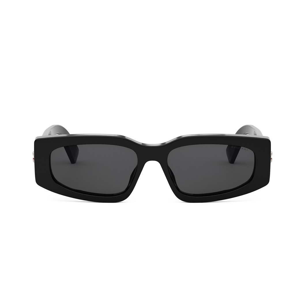 Bulgari B.zero1 Rectangular Frame Sunglasses In 01a - Black