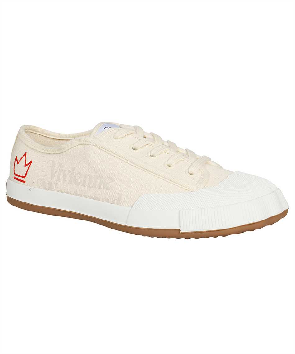 Vivienne Westwood Animal Gym Sneaker In White