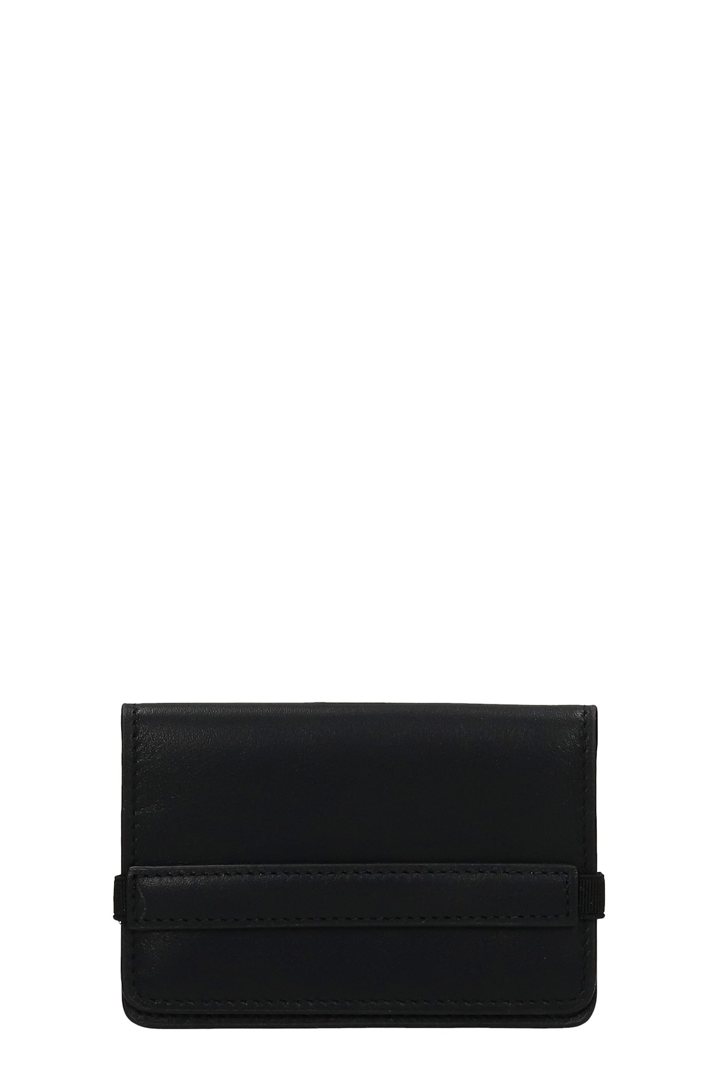 Common Projects Wallet In Black Leather