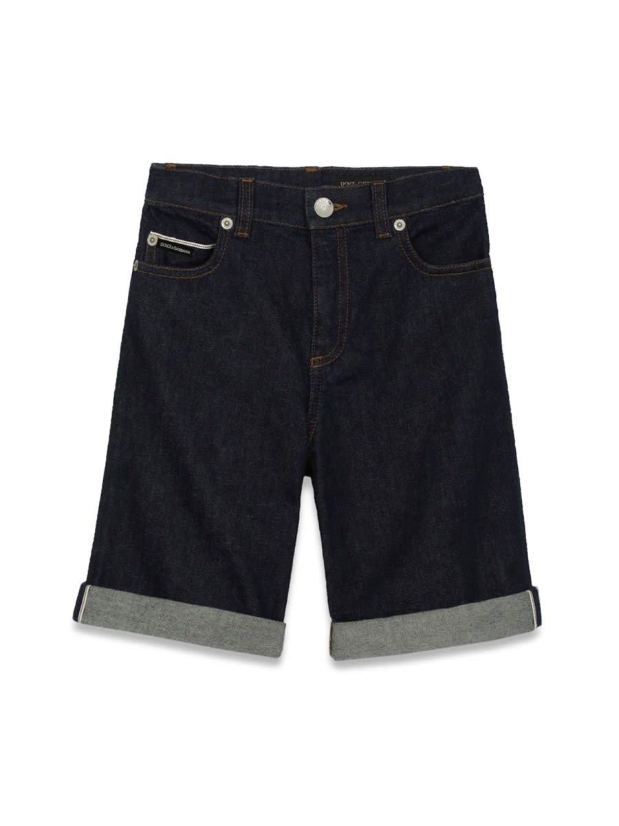 Dolce & Gabbana Bermuda In Multicolour
