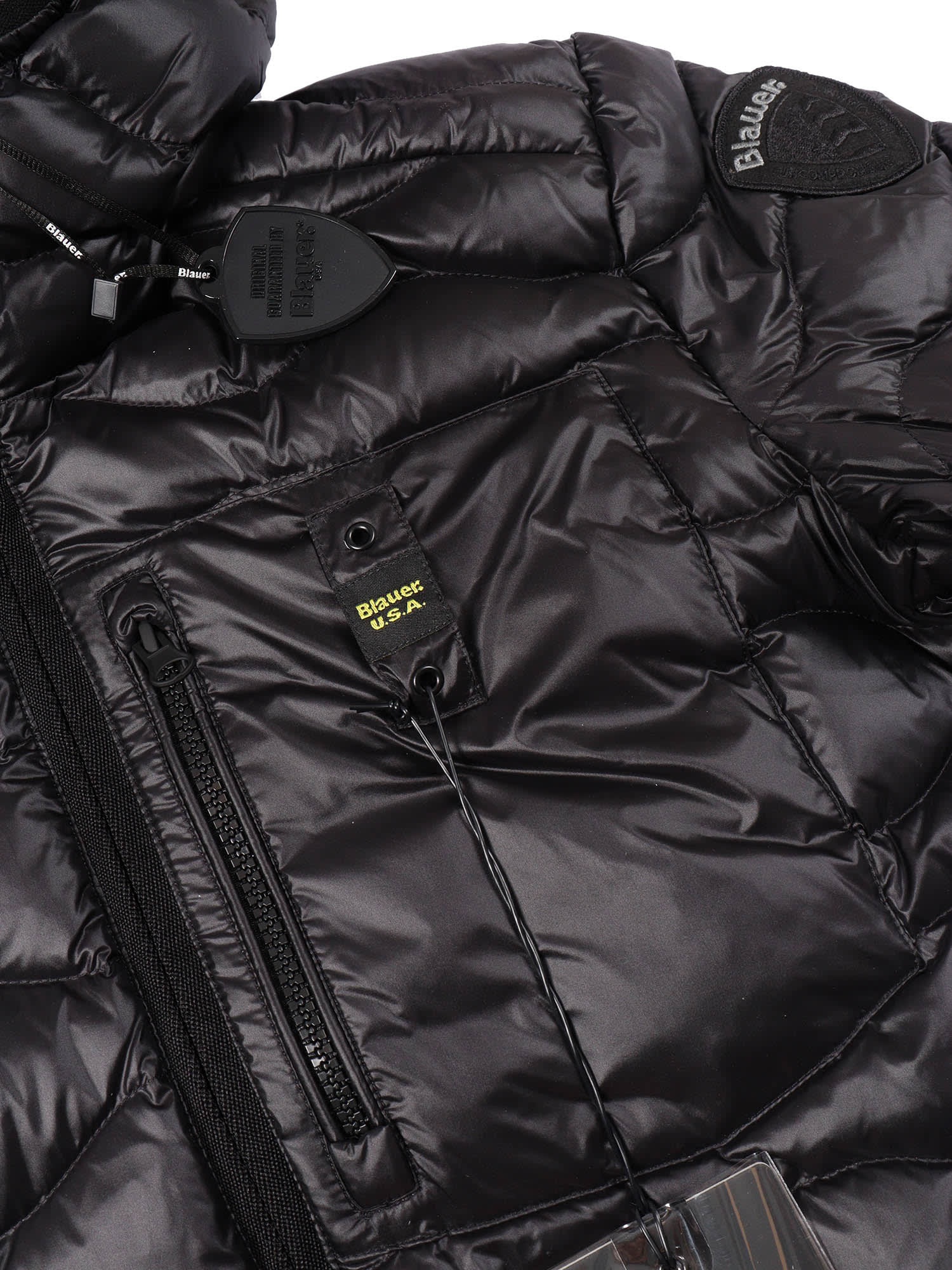 Blauer Brinton Junior Down Jacket In Black