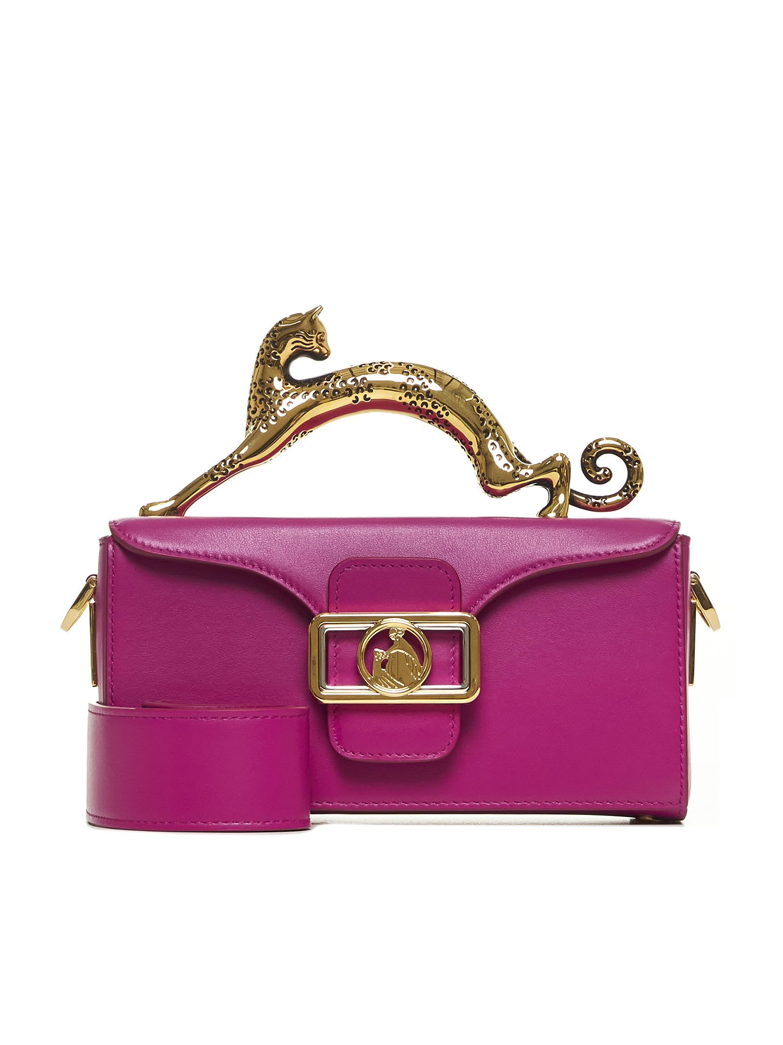 Shop Lanvin Tote In Fuchsia