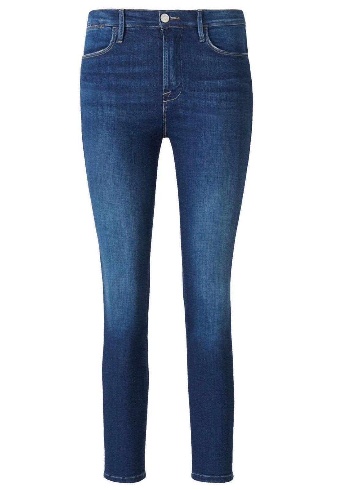 Frame Le High Skinny Crop Degradable Jeans