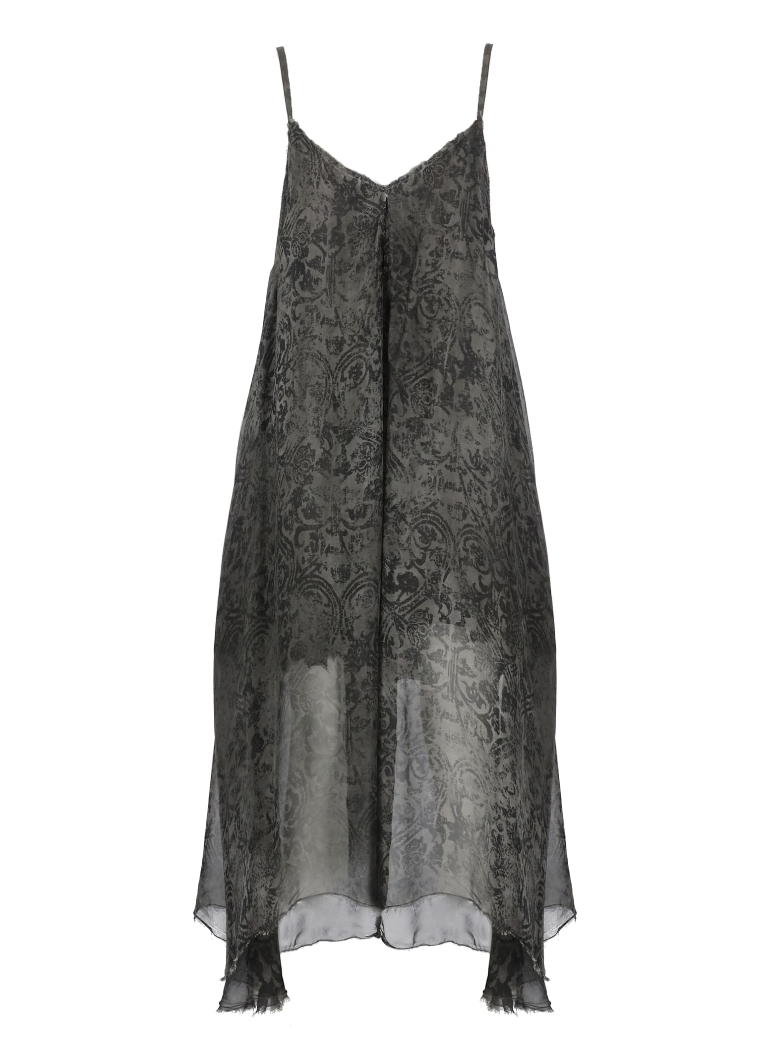 Viscose And Silk Dress