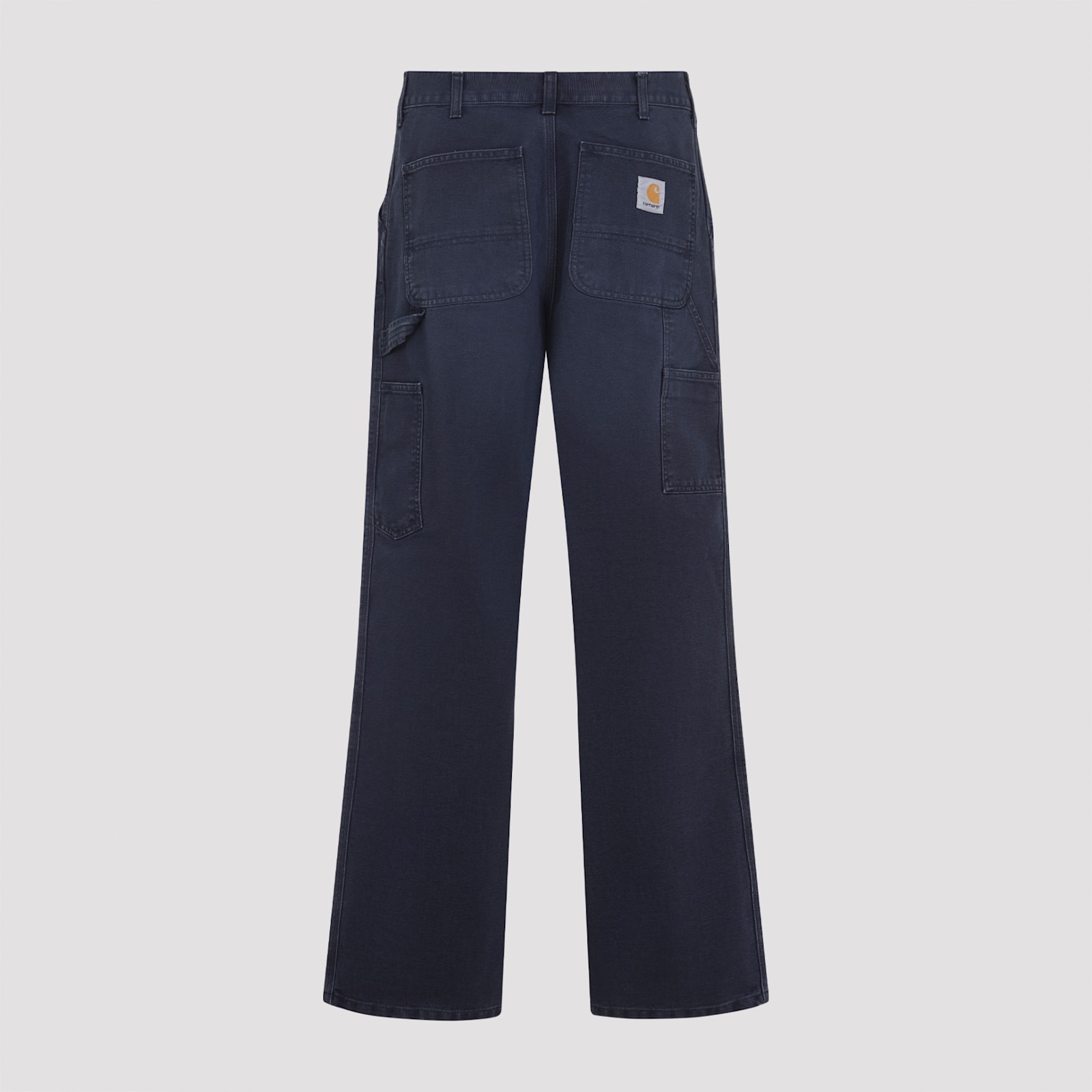 Carhartt Double-pocket Organic Cotton Jeans In Blue