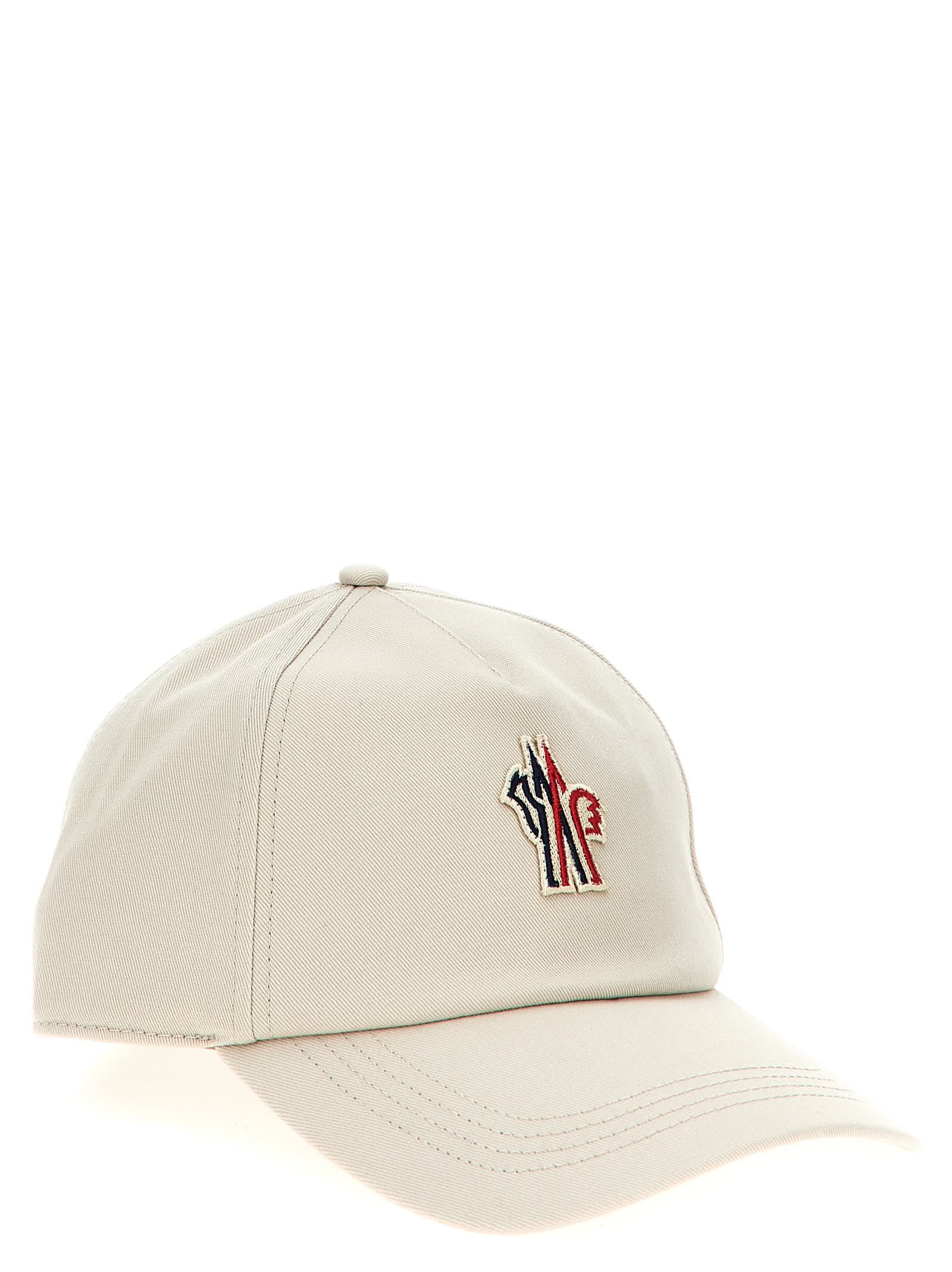 Moncler Grenoble Cappello Da Baseball In Gabardine