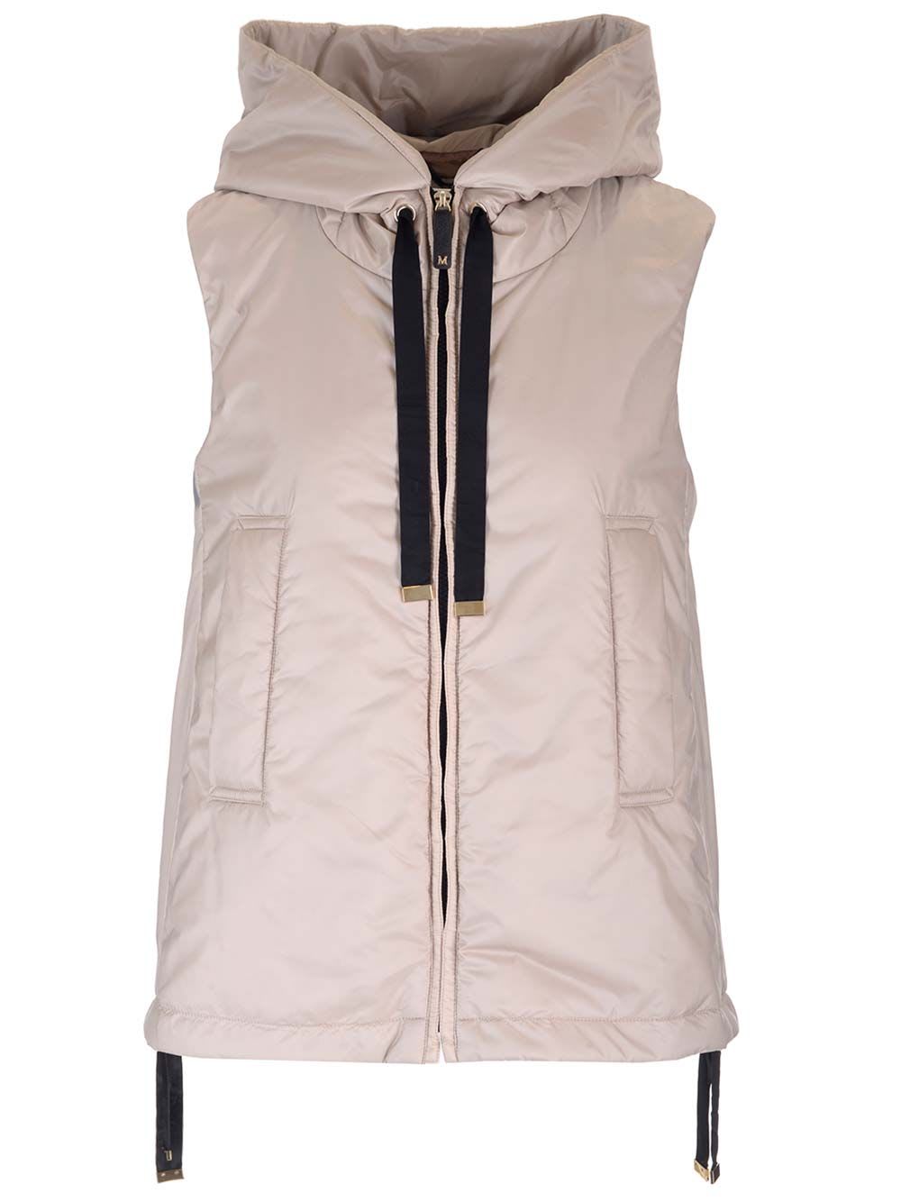 Max Mara The Cube Greengo Vest In Brown