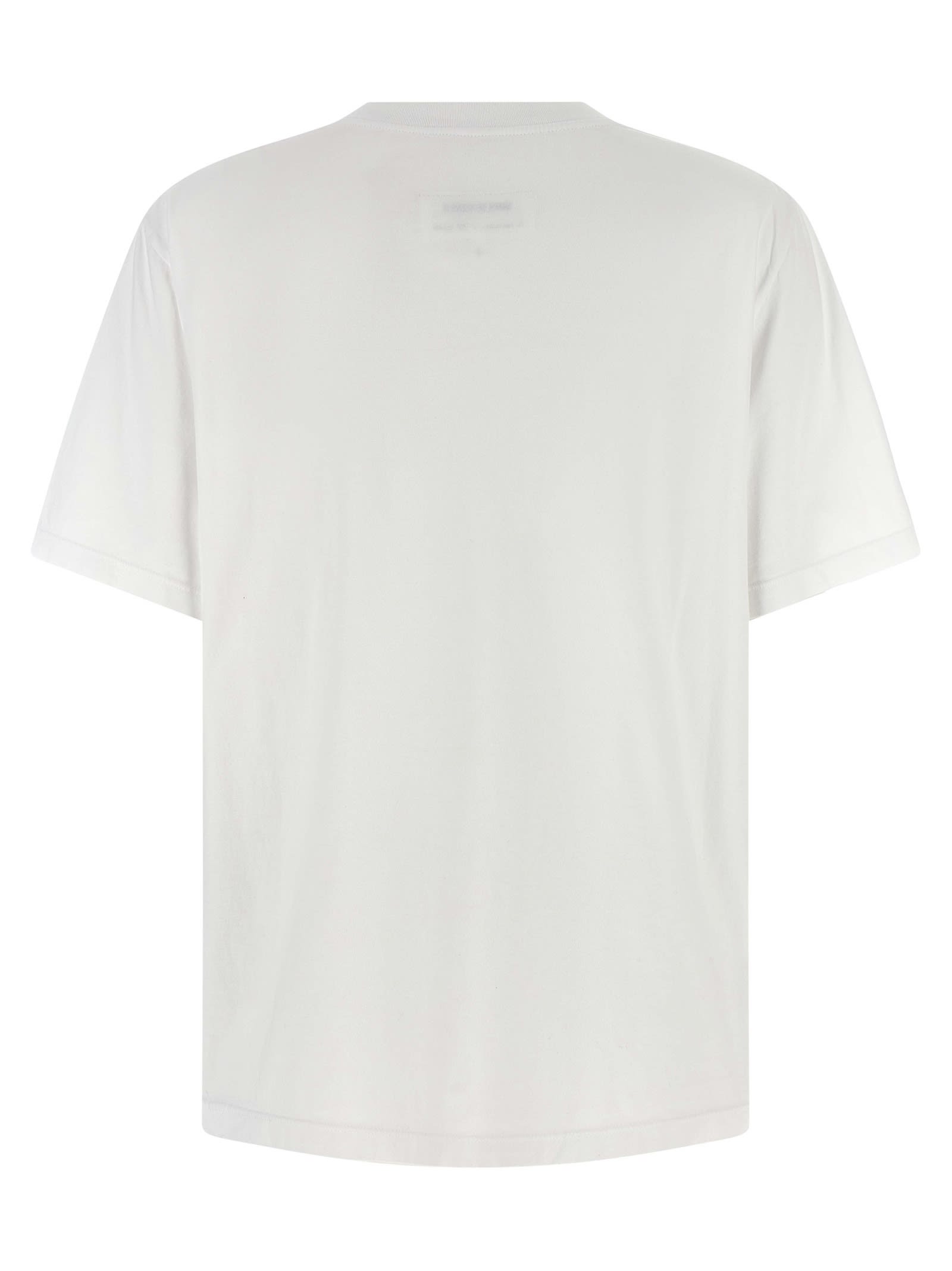 Mm6 Maison Margiela Mm6 By Maison Margiela Numeric Signature T-shirt In White