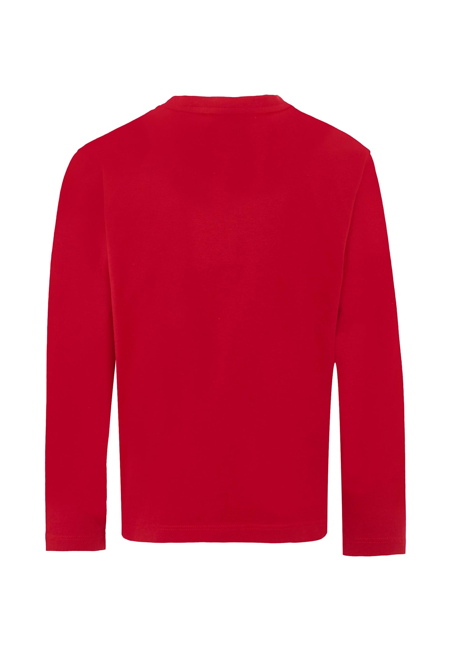 Givenchy Animal-logo Long-sleeve T-shirt In Red