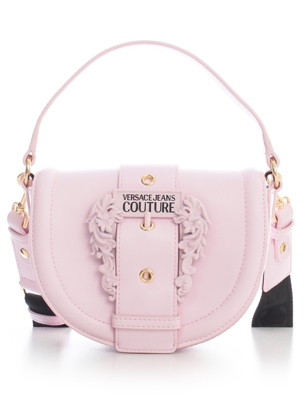 Versace Jeans Couture Bag W/buckle Tone On Tone In Rosa | ModeSens