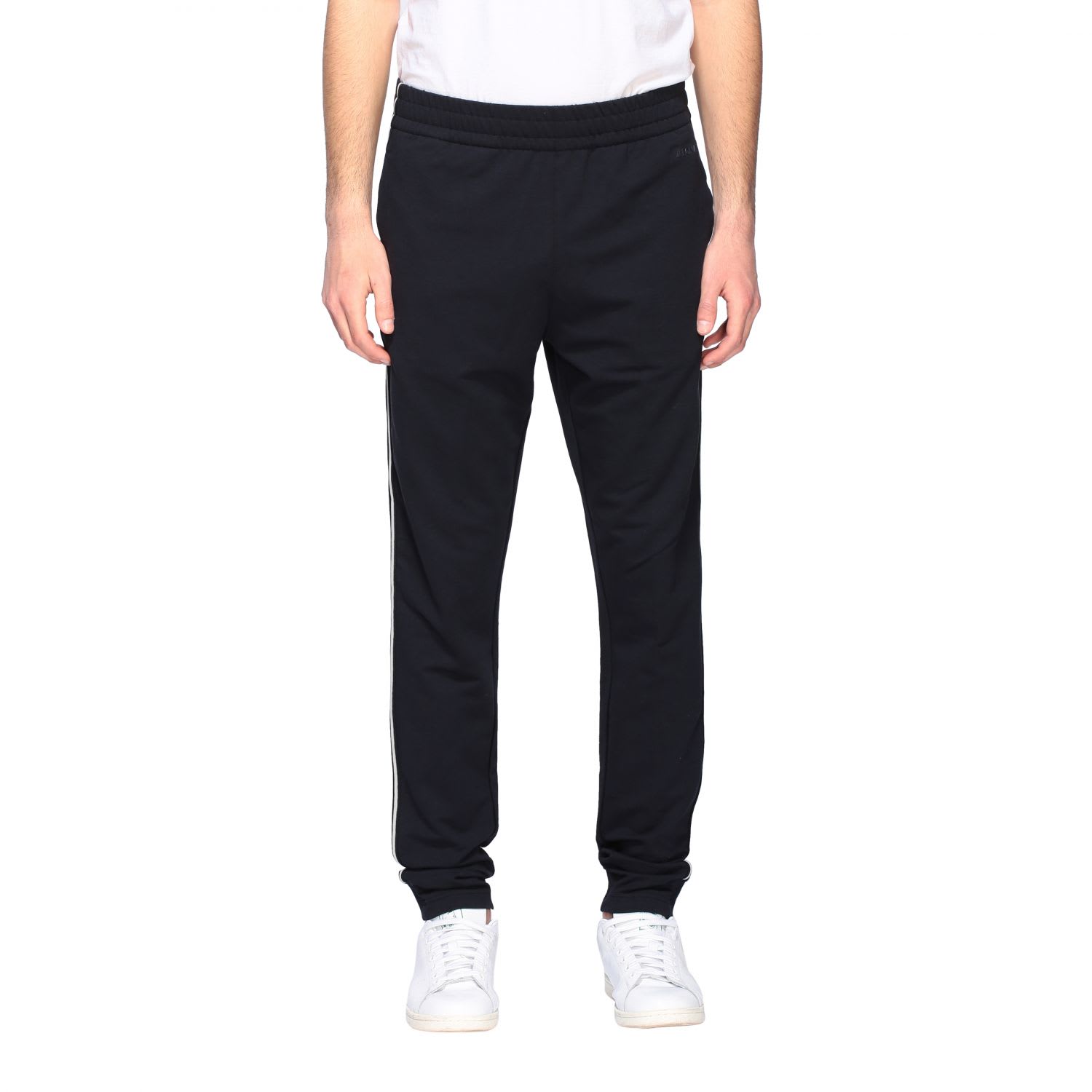 Z ZEGNA JOGGING TROUSERS WITH CONTRASTING EDGES,11262951