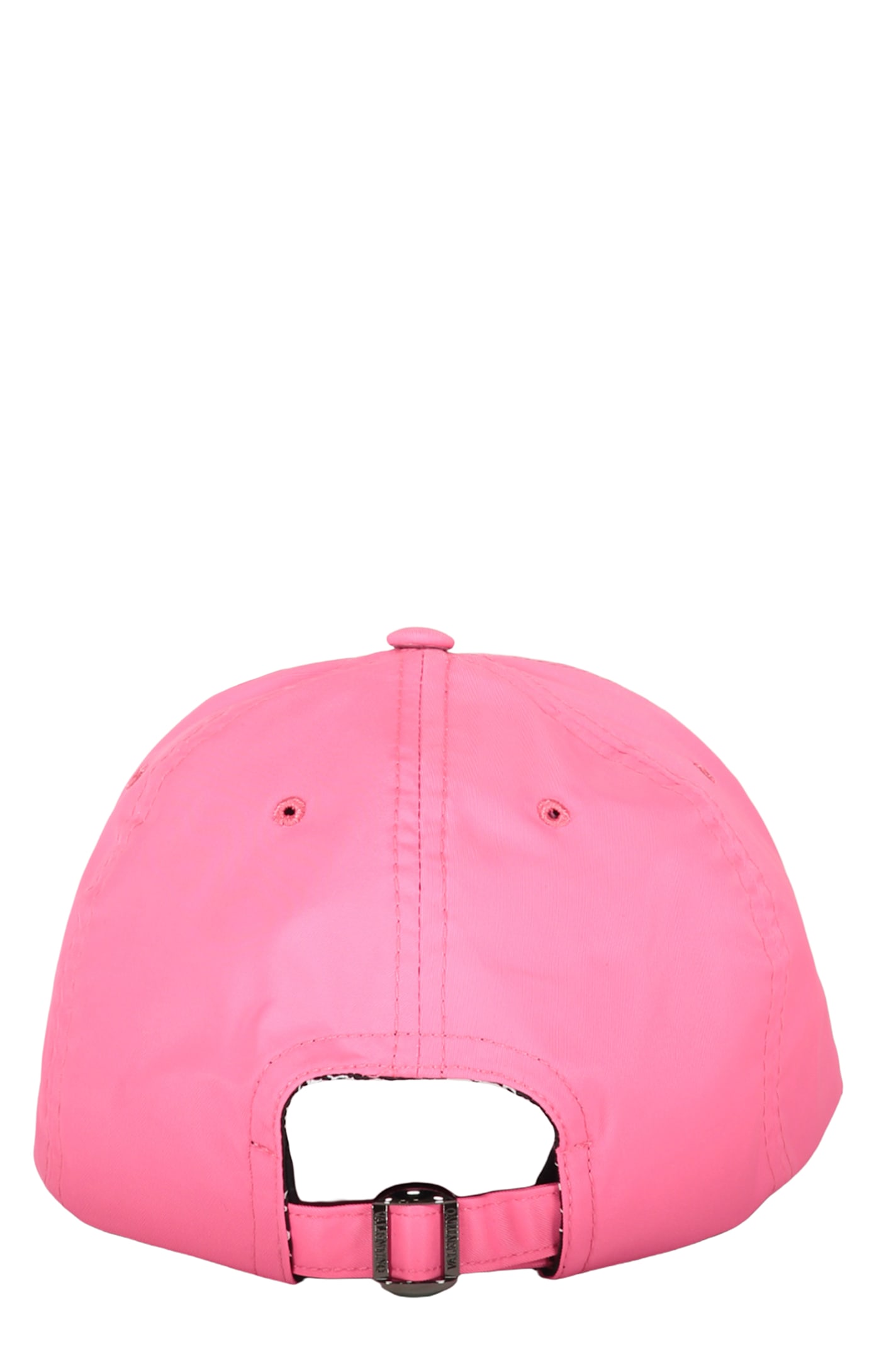 Valentino Logo Baseball Cap In Fuchsia