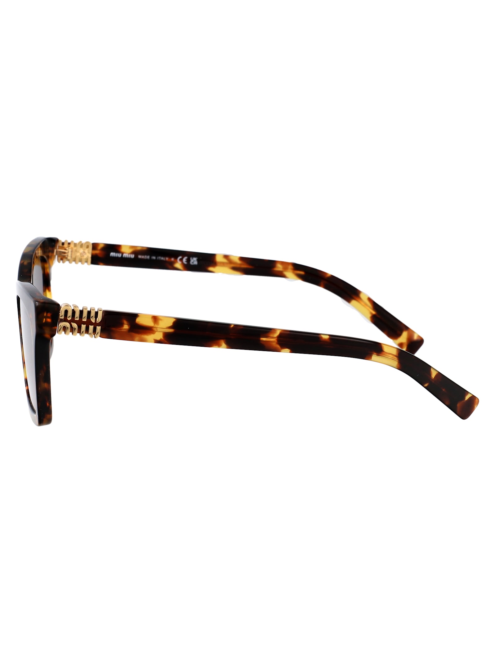 Miu Miu 0mu A05s Sunglasses In Havana Miele
