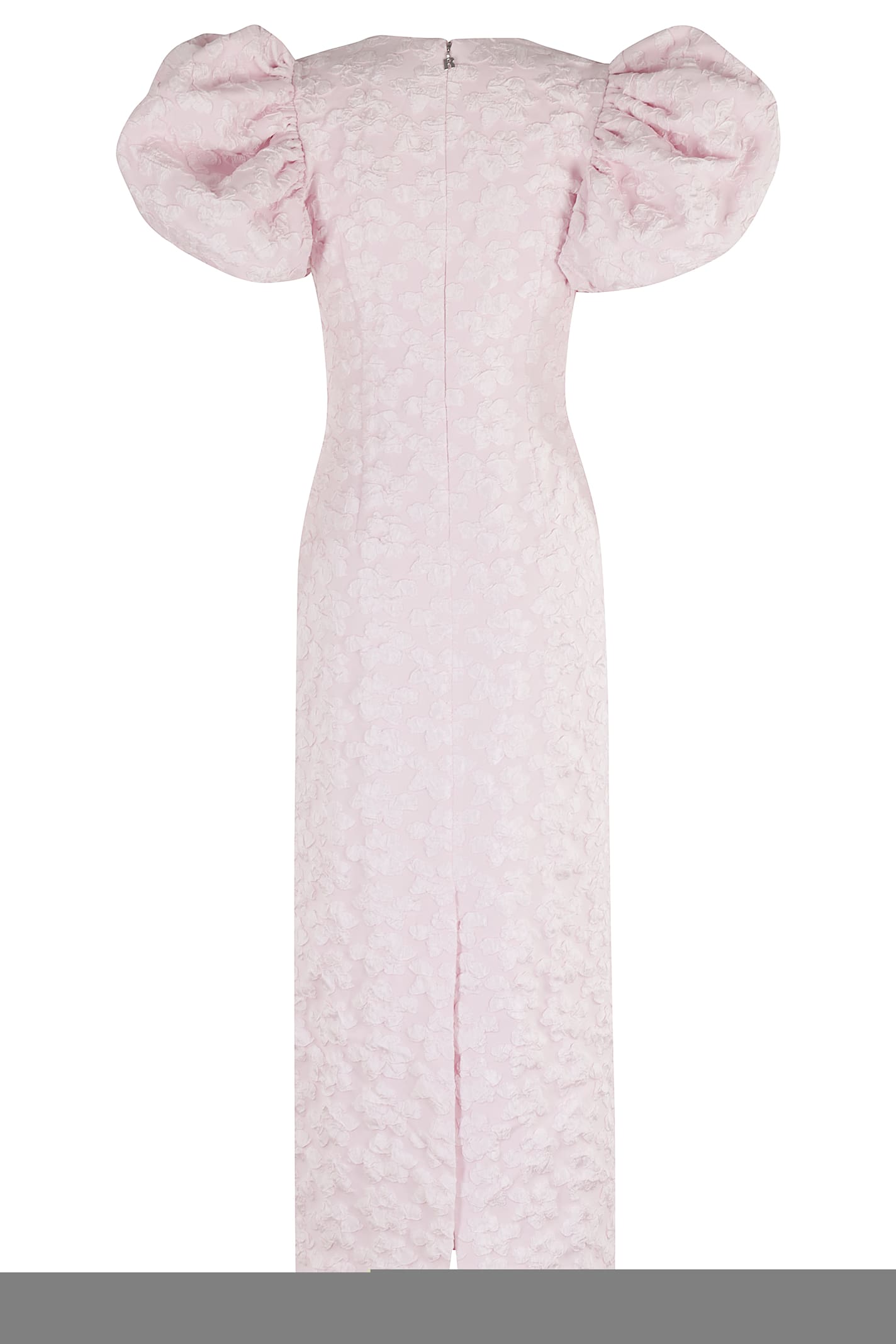 Rotate Birger Christensen Rotate Birgerchristensen Jacquard Midi Dress In Neutral