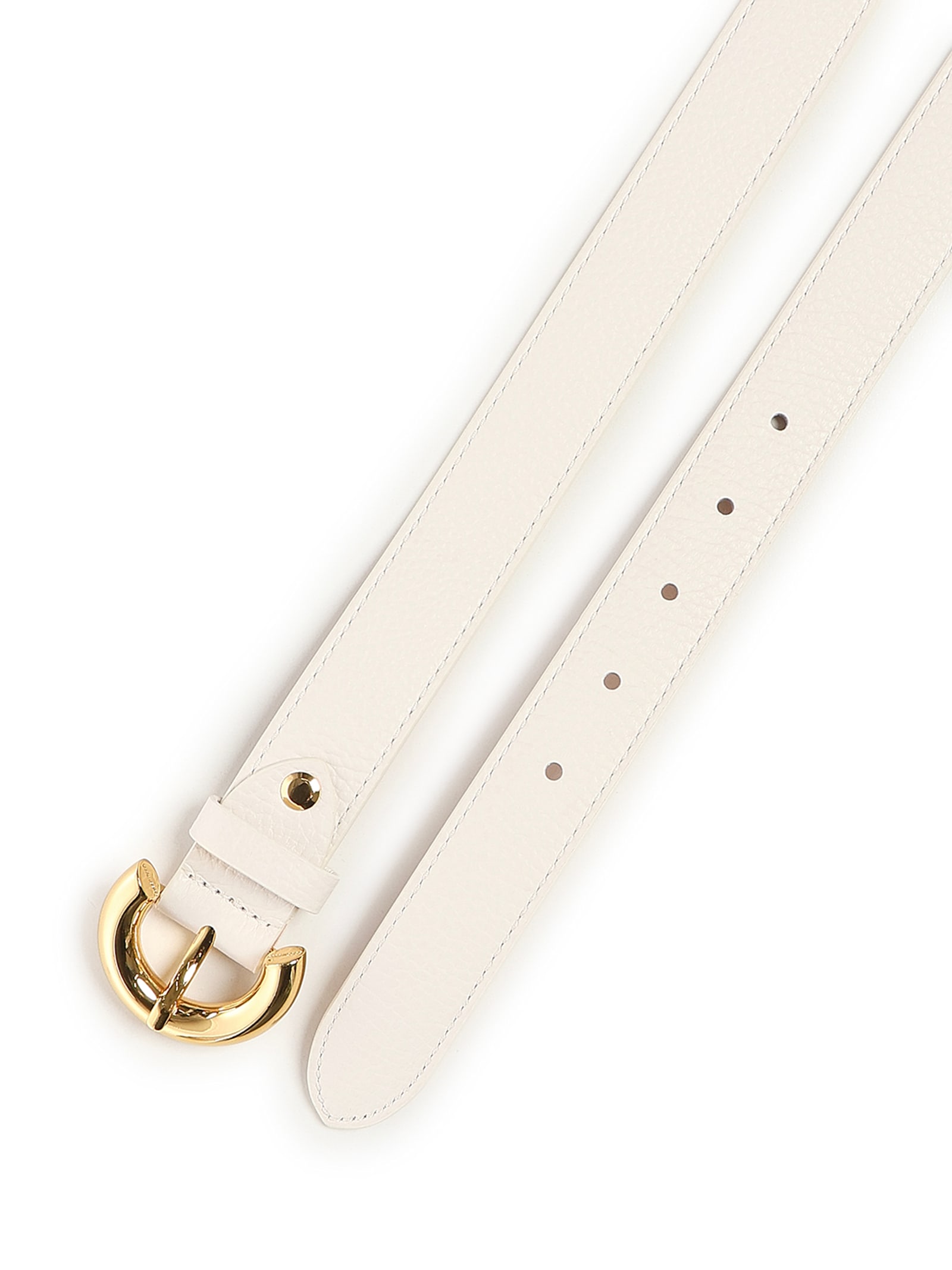 Coccinelle Leather Belt With Grain