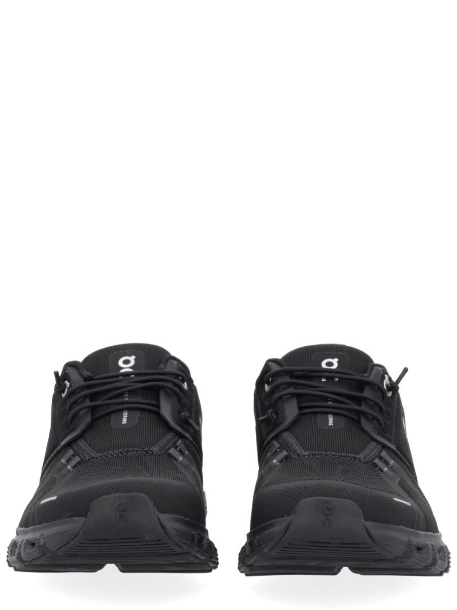 On Running Black Mesh Cloud 6 Sneakers In Black