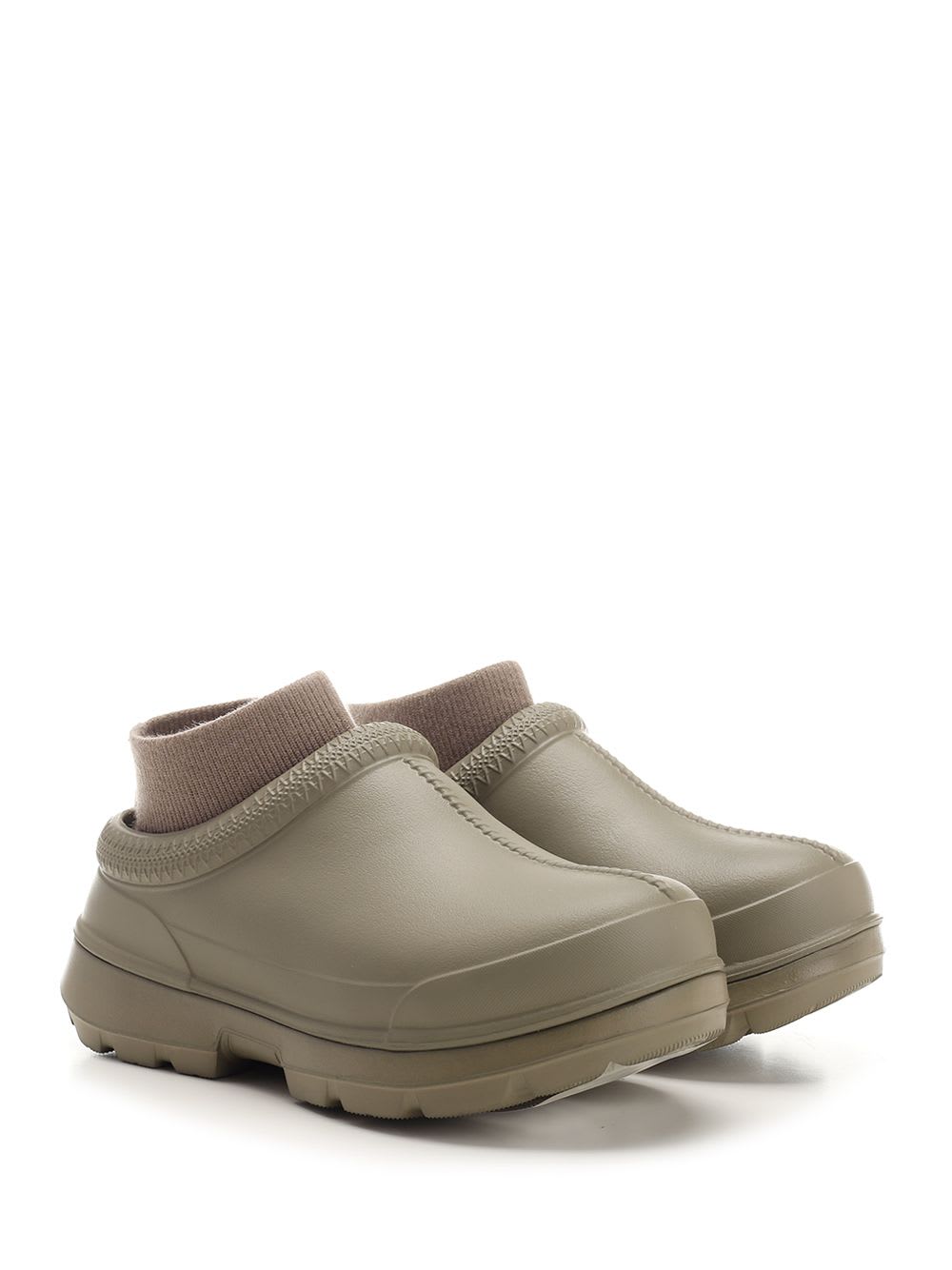 Shop Ugg Tasman Slip On Clogs In Beige