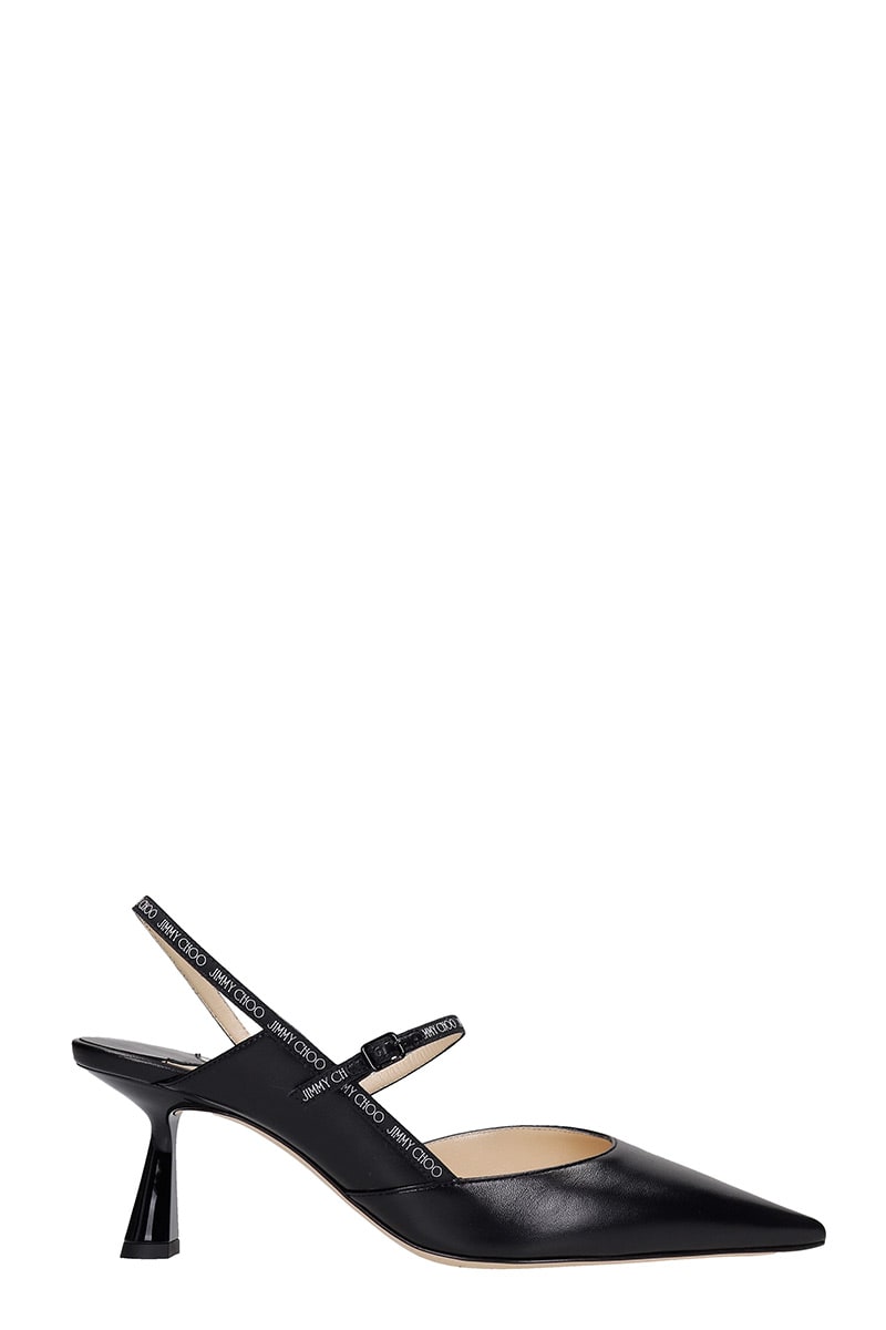Jimmy Choo Ray 65 Pumps In Black Leather