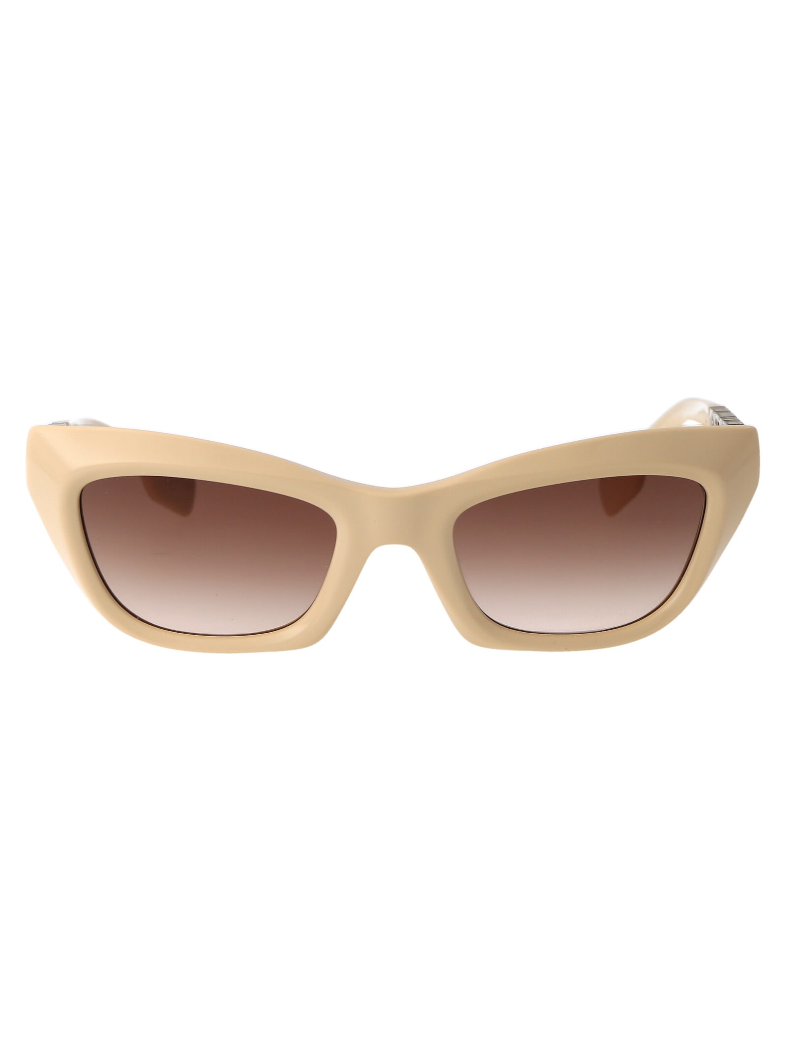 Burberry Eyewear 0be4409 Sunglasses In 409213 Beige