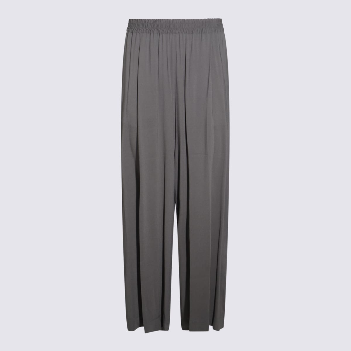 Grey Viscose Pants