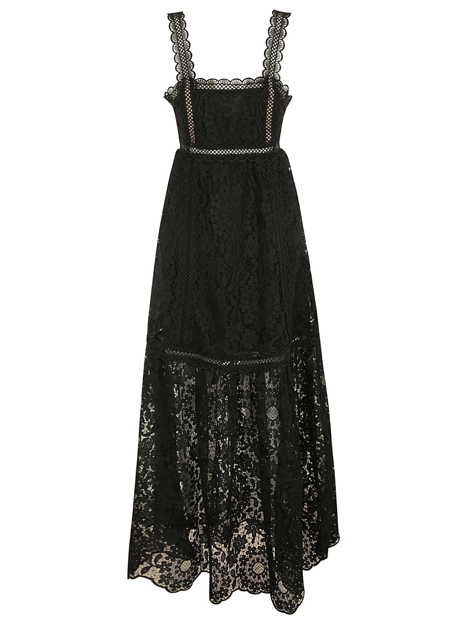 self-portrait Long-length Laced Dress
