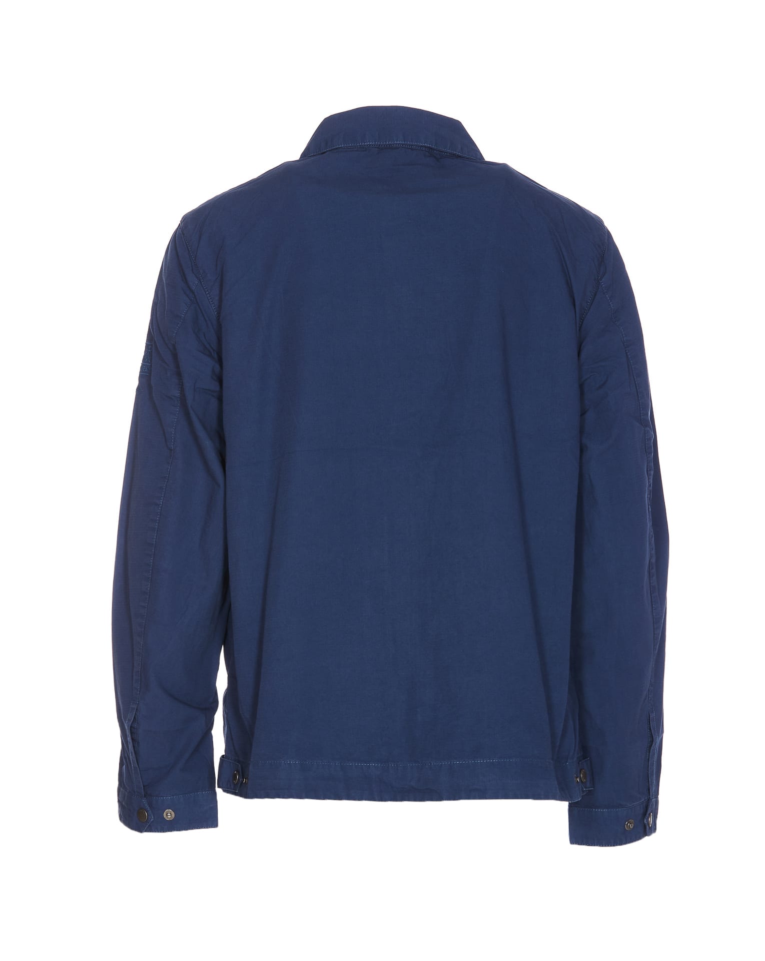 Shop Barbour Workers Casual Jacket In Blue