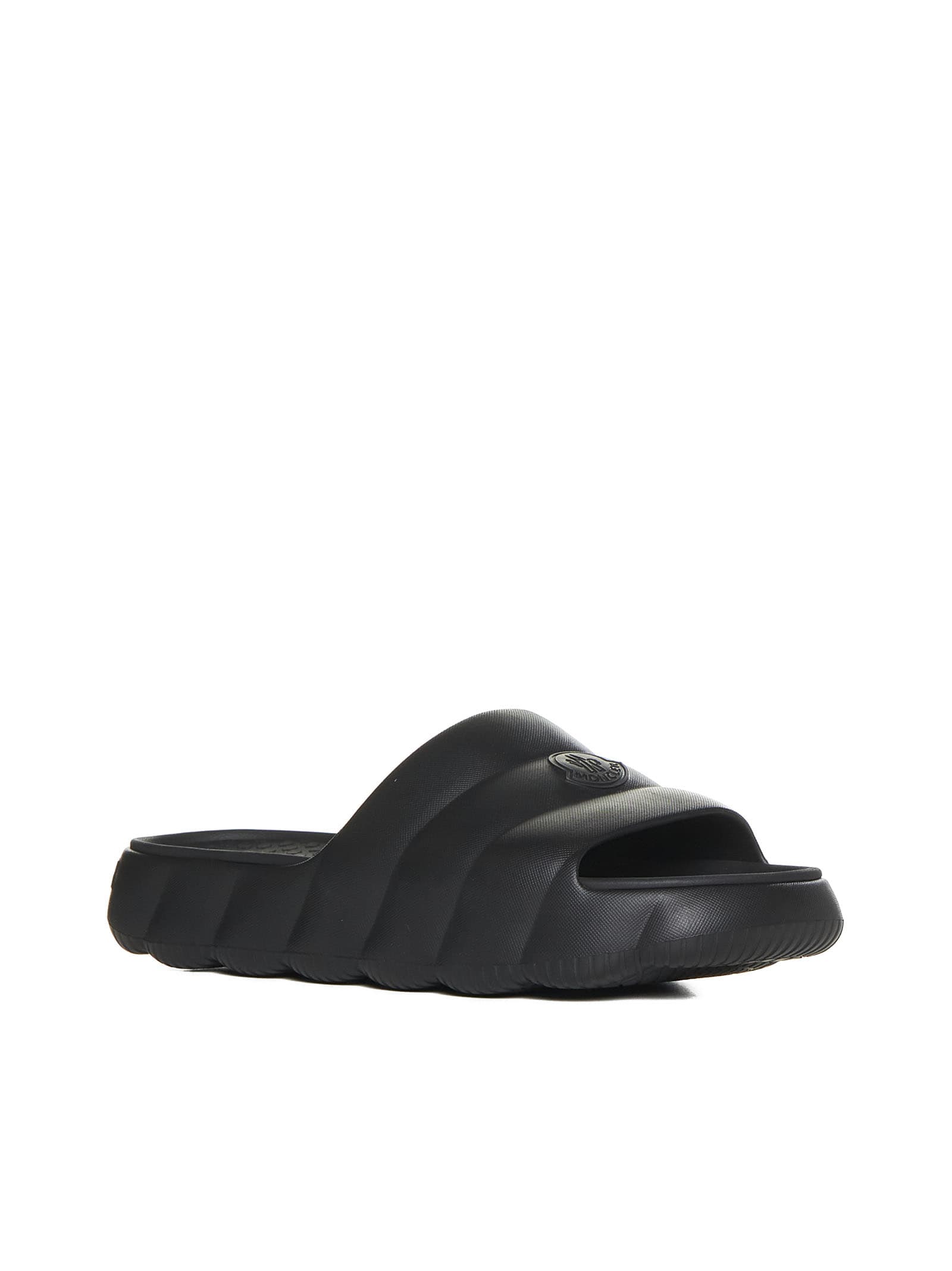 Shop Moncler Shoes In Nero