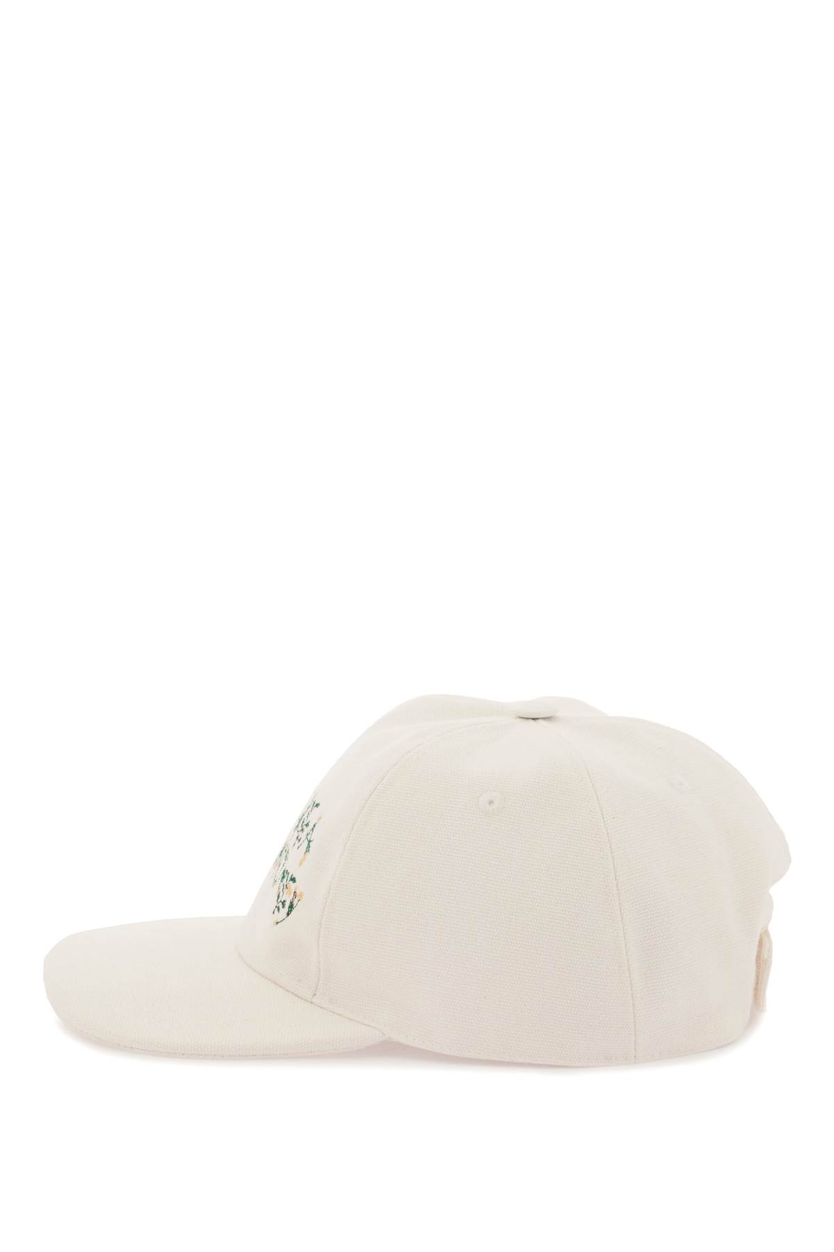 Stella Mccartney Baseball Hat In Frost (white)
