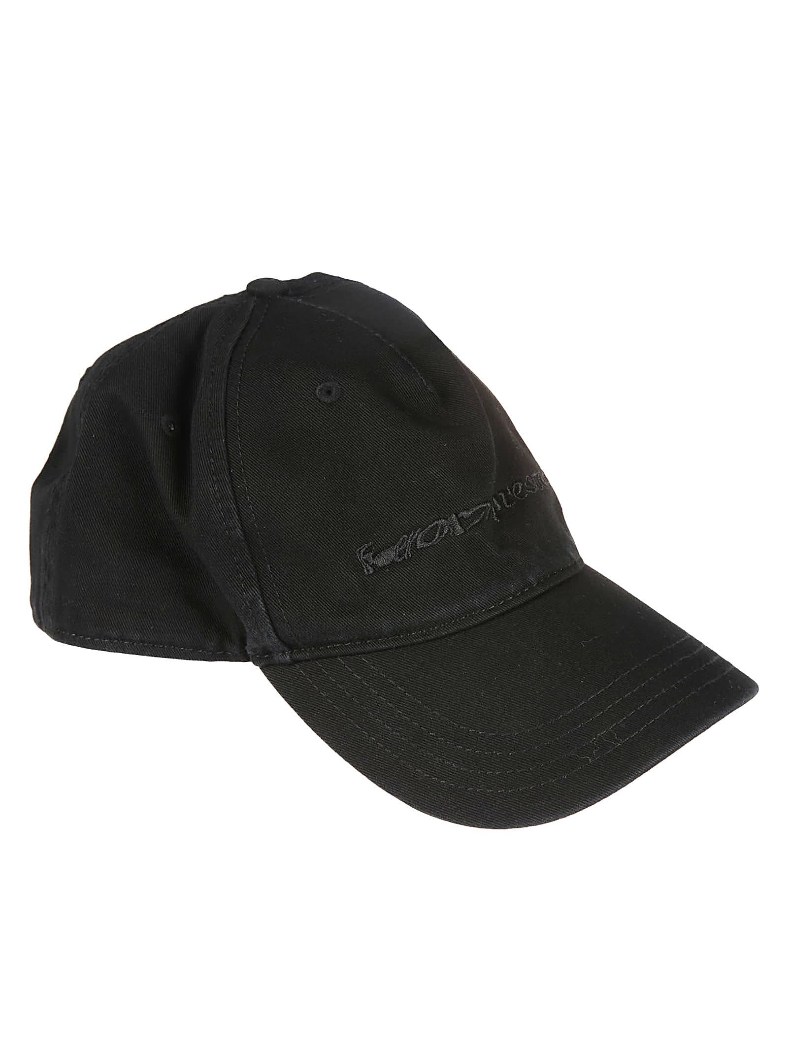 Heron Preston Captcha Logo Hat In Nero