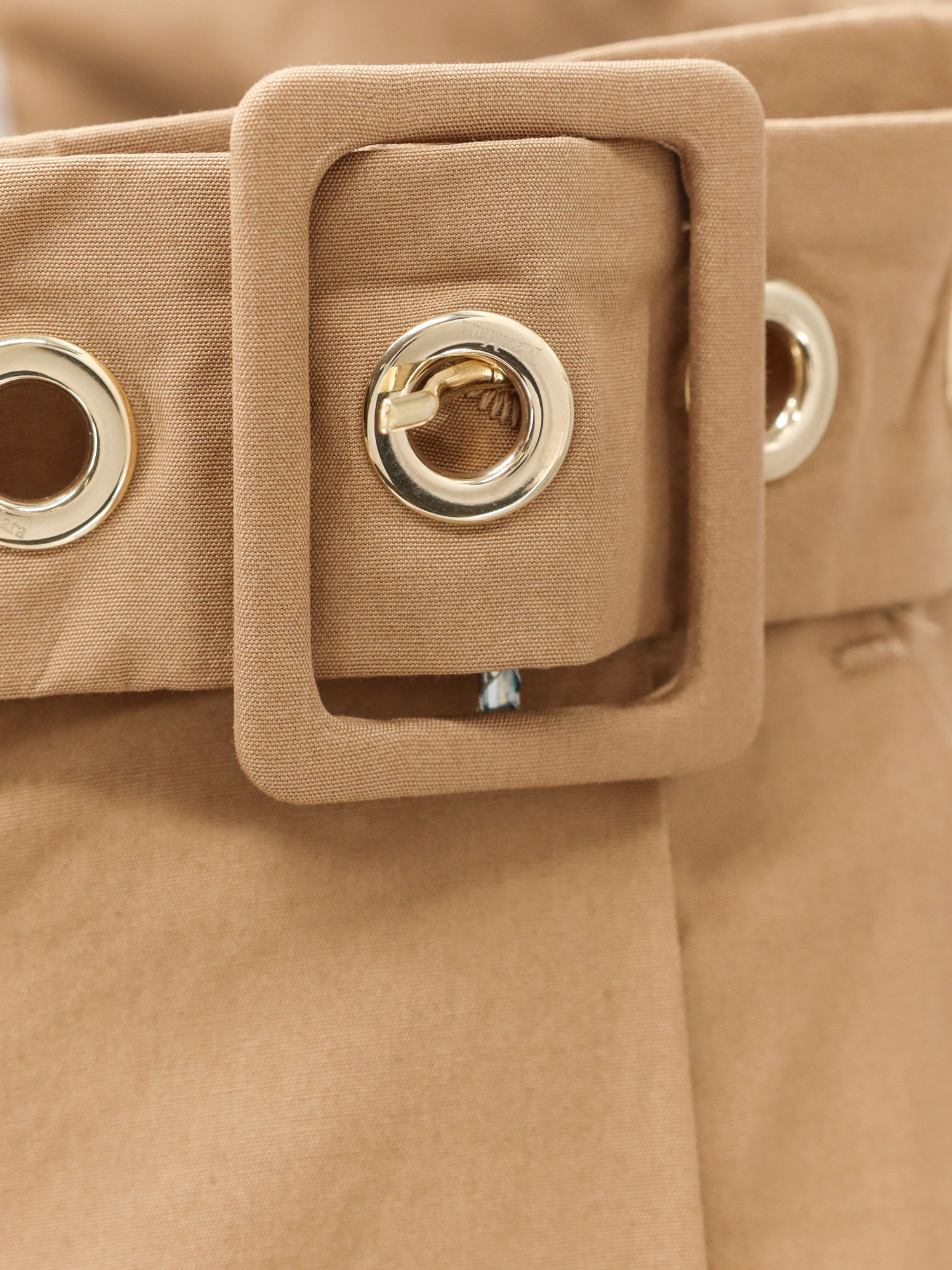'S MAX MARA COTTON TROUSER WITH FRONTAL PINCES