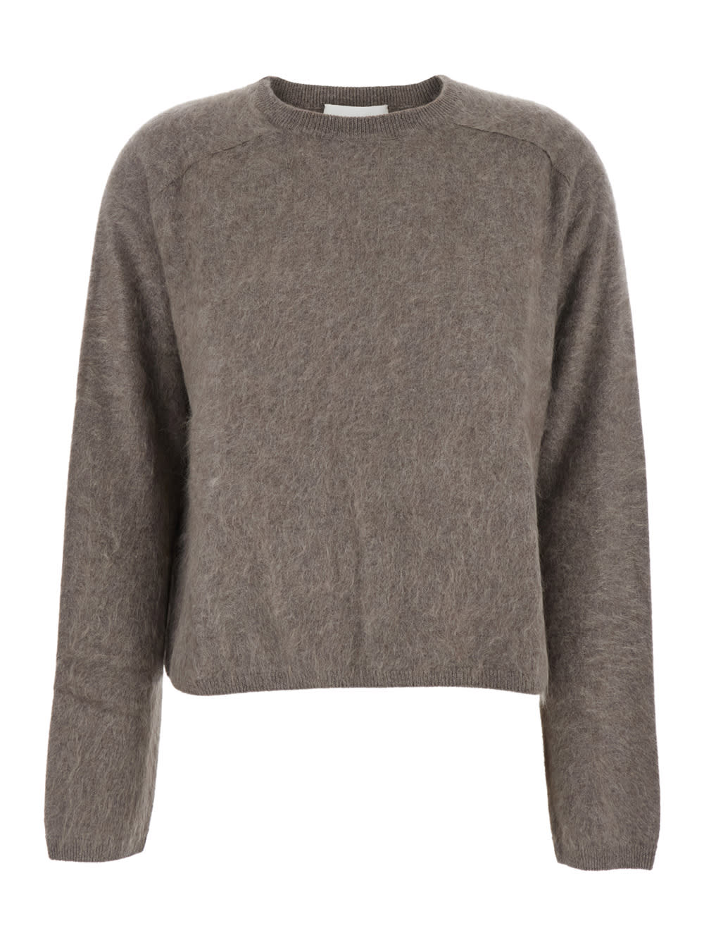Lisa Yang Lexia Brown Crewneck Sweater In Cashmere Woman In Brown