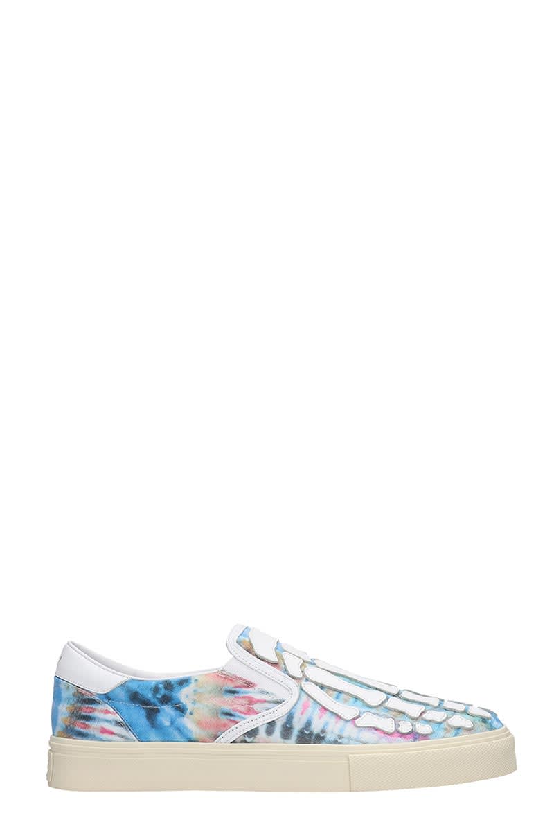 AMIRI SNEAKERS IN MULTICOLOR CANVAS,11312533