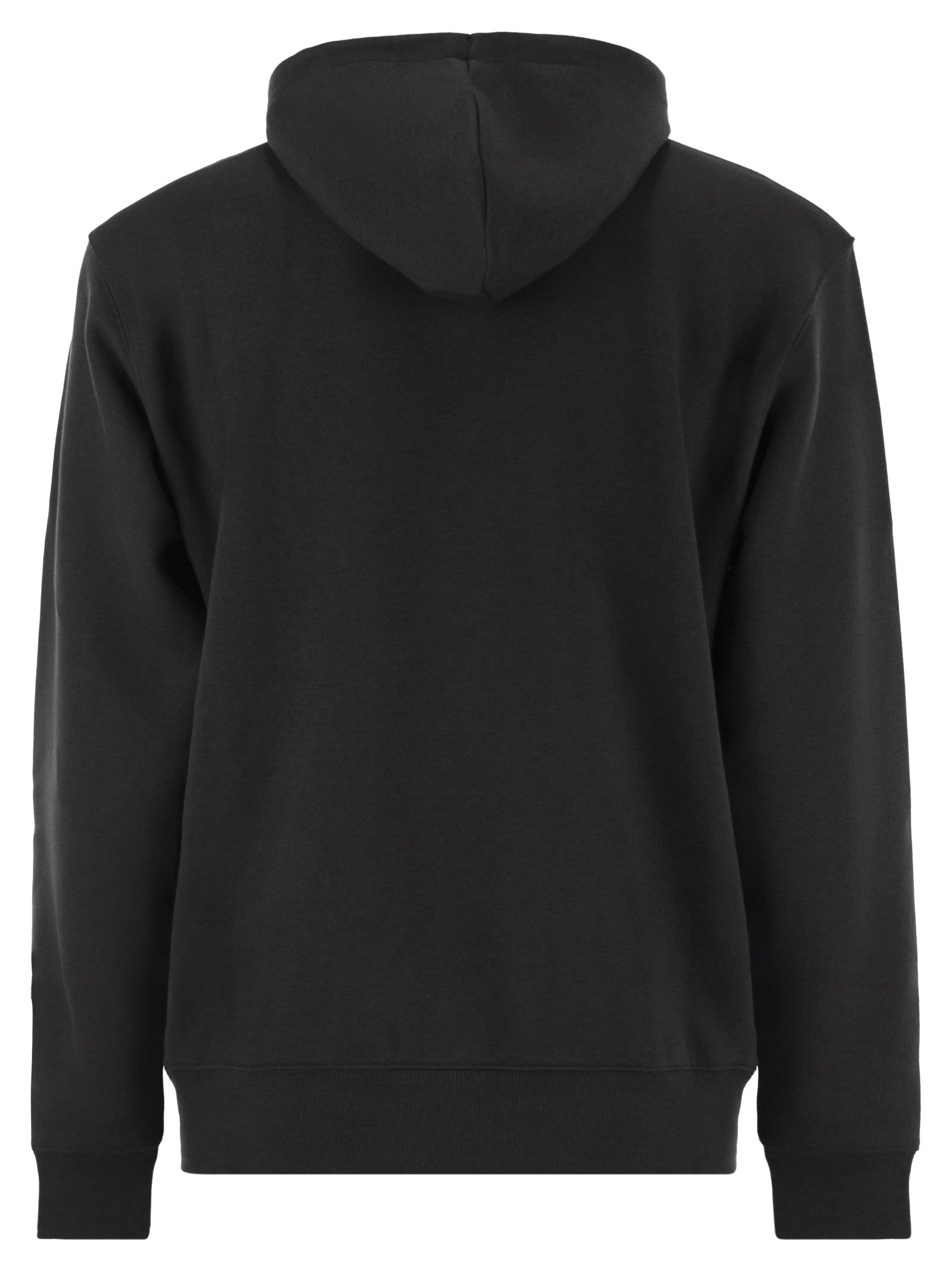 New Balance Sport Essentials Relaxed Fit Fleece Pullover Hoodie In Black