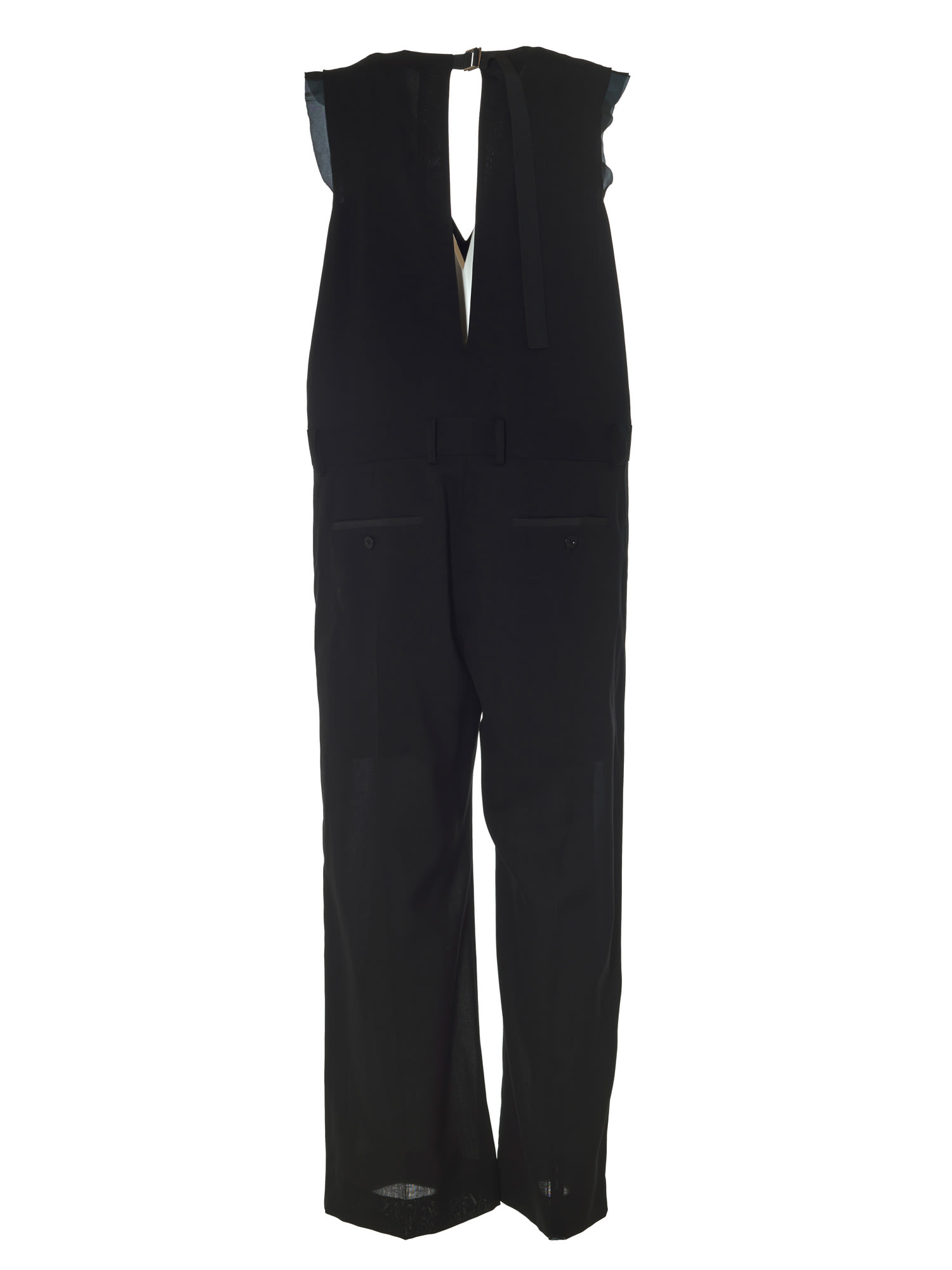 SACAI SUITING JUMPSUIT,2105393001 BLACK 001