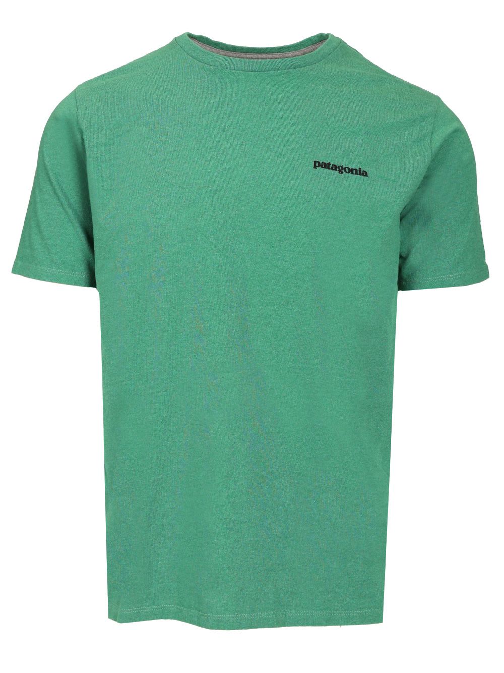 Patagonia Mens Responsibili-tee Logo-print Cotton-blend T-shirt Heartleaf Green