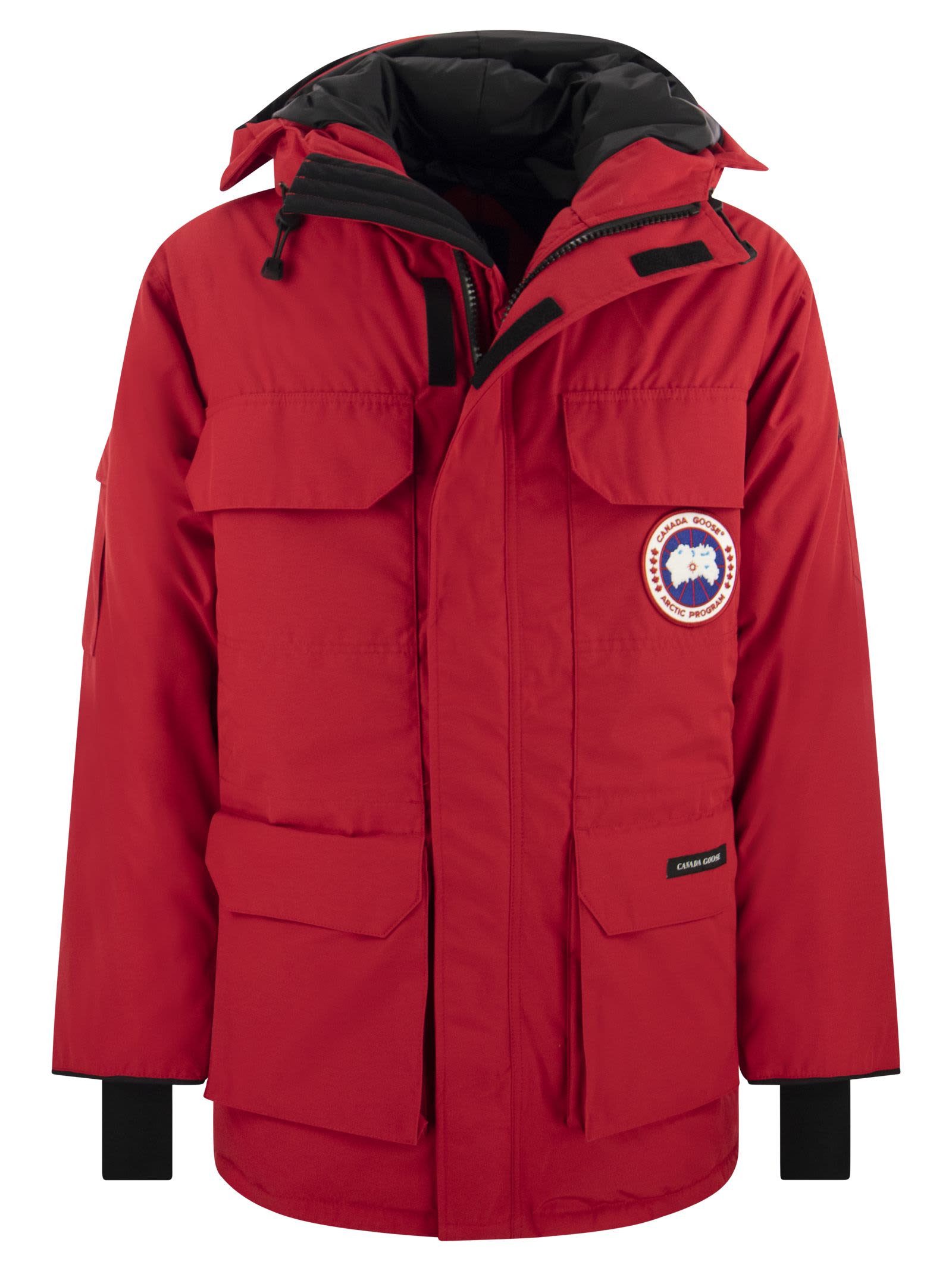 Shop Canada Goose Expedition - Fusion Fit Parka In Red