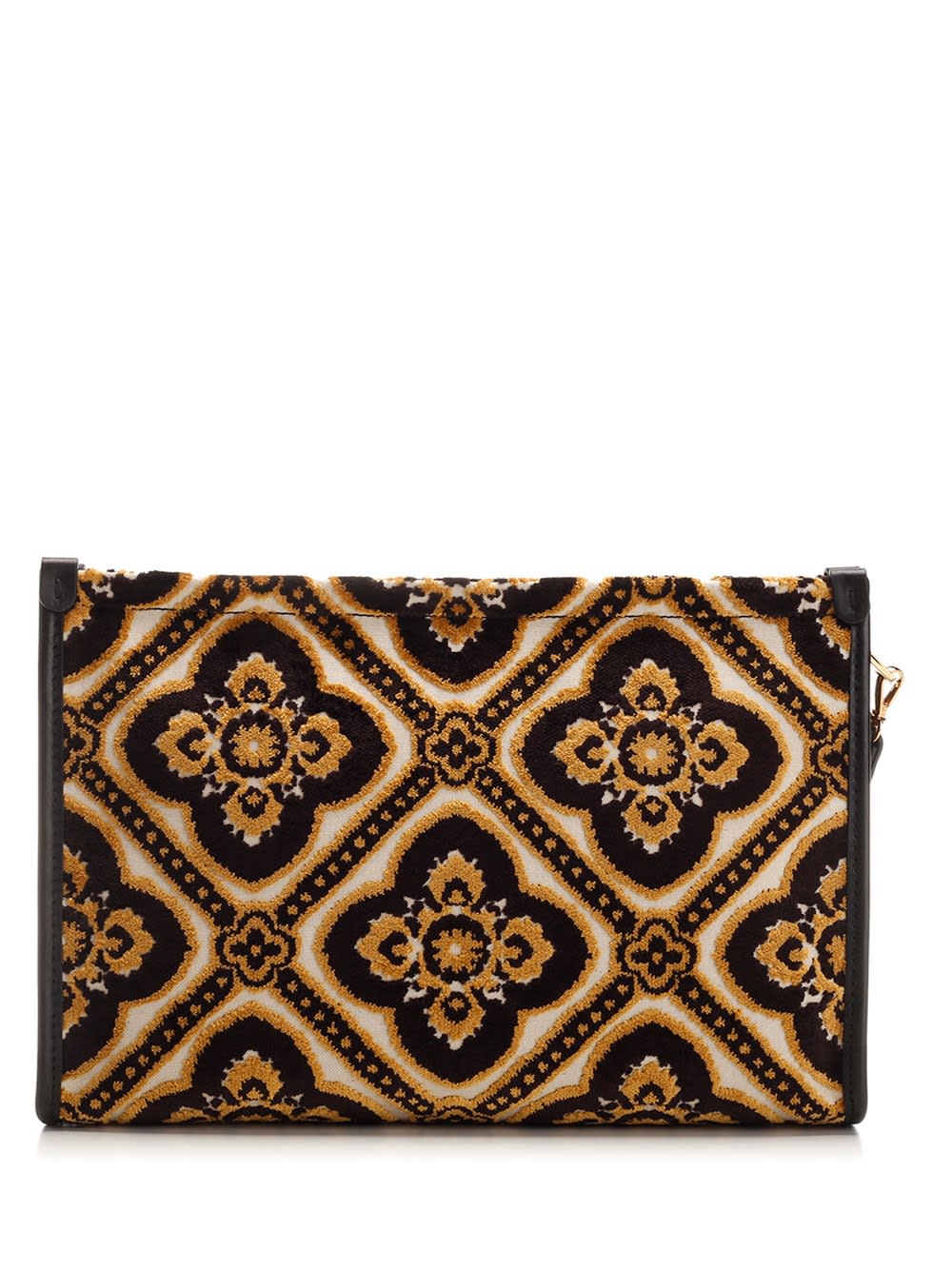 Etro Jacquard Pouch In Black